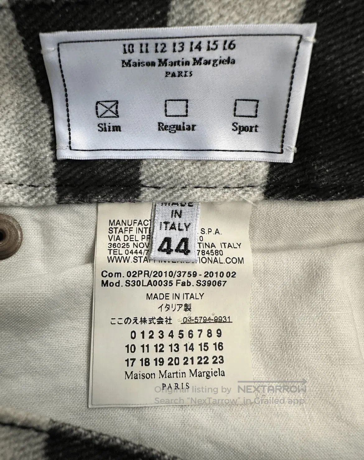 Maison Margiela Sz 44 Maison Margiela 10AW Zebra Denim. Size US 28 / EU 44 - 8 Thumbnail