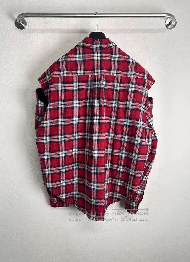 Vetements VETEMENTS Shoulder Padded Plaid Patchwork Jacket Size US S / EU 44-46 / 1 - 2 Thumbnail