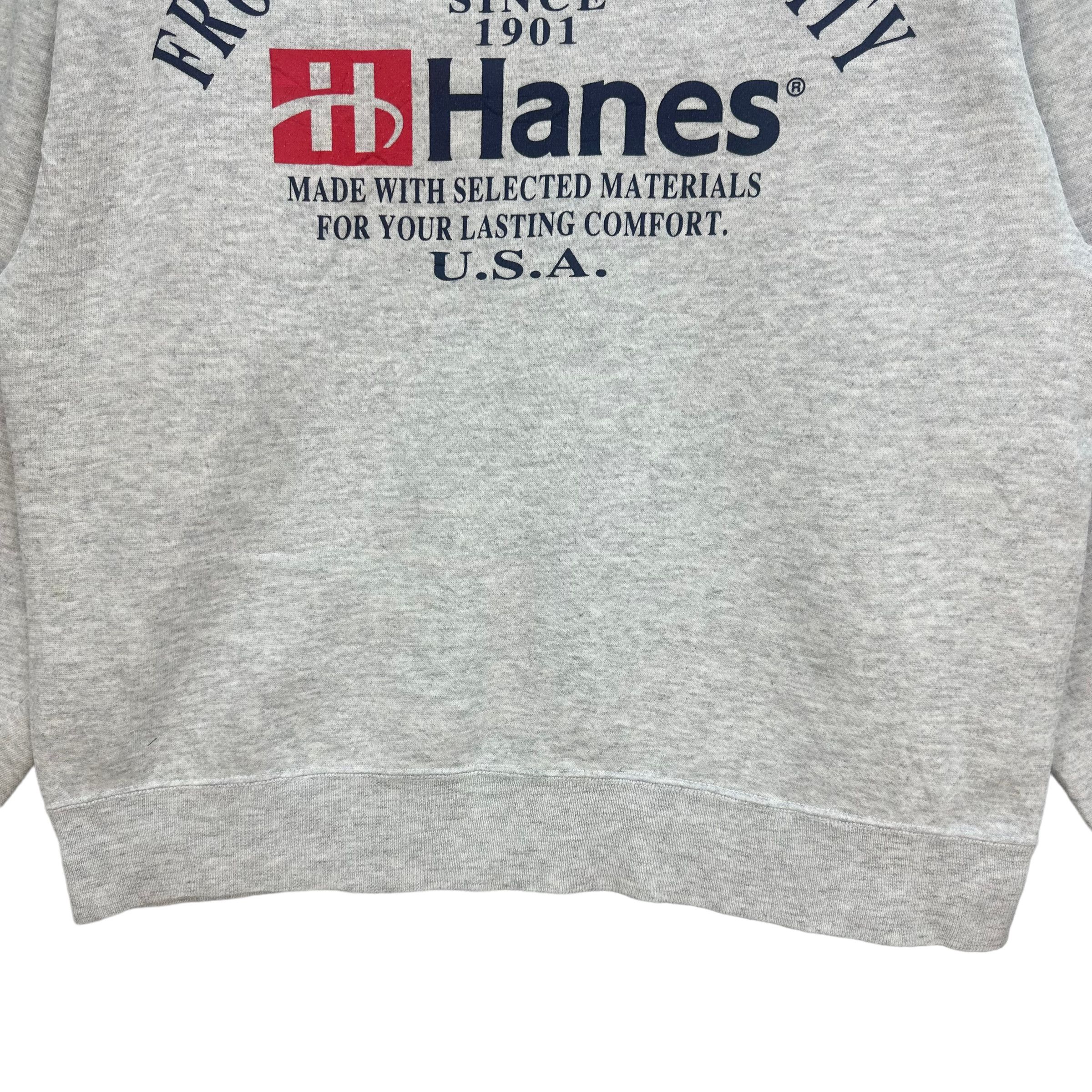 Hanes VINTAGE HANES SWEATSHIRTS #7955-192 Size US L / EU 52-54 / 3 - 3 Thumbnail