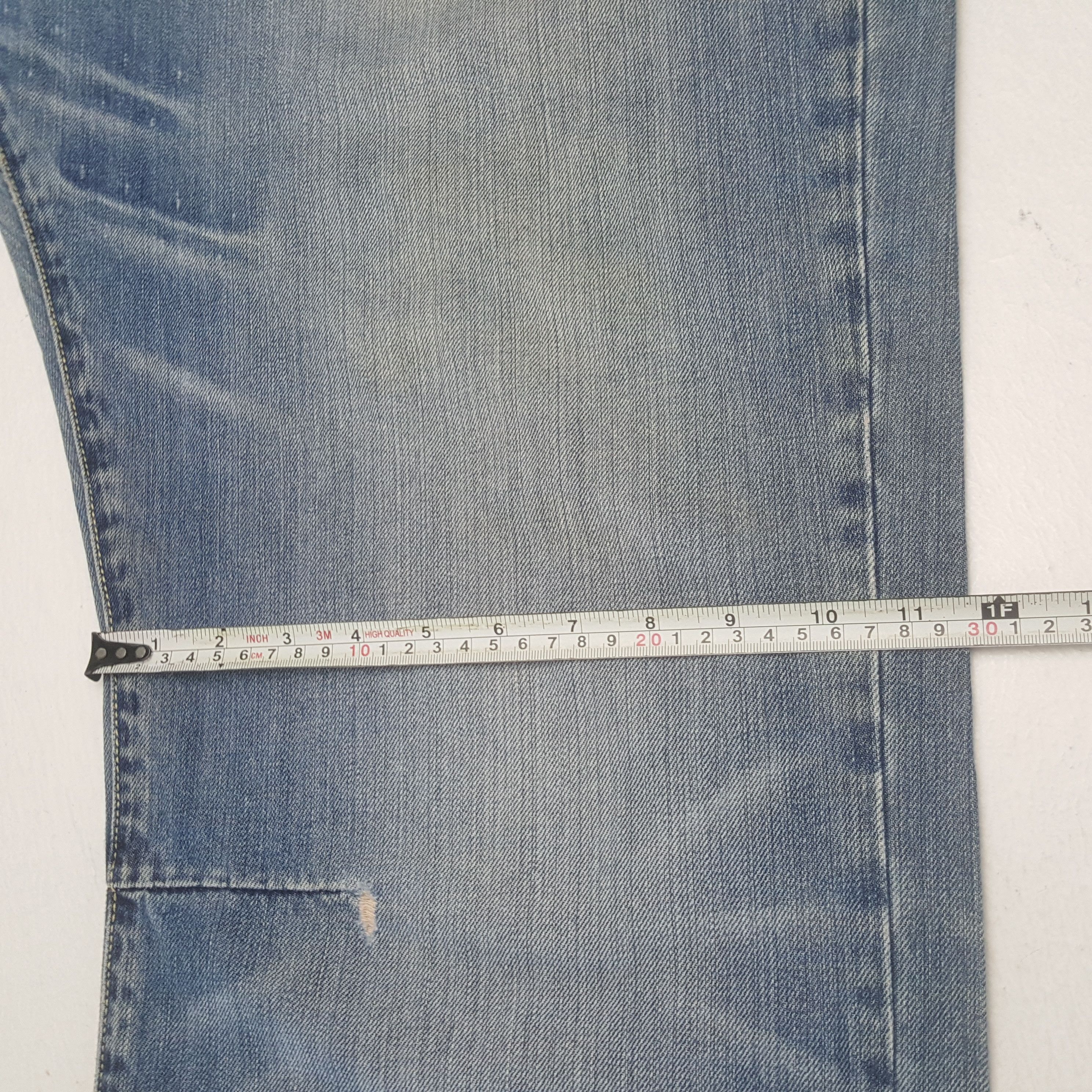 Christian Audigier × Ed Hardy × Vintage ED HARDY Fashion Designer Brand Streetwear Custom Art Jeans Size US 41 - 10 Thumbnail