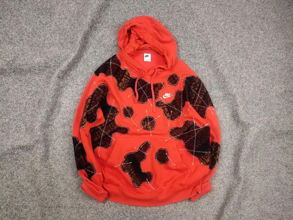 Nike Nike Exclusive custom poison Vintage Style Orange Hoodie Y2K Size US L / EU 52-54 / 3 - 1 Thumbnail