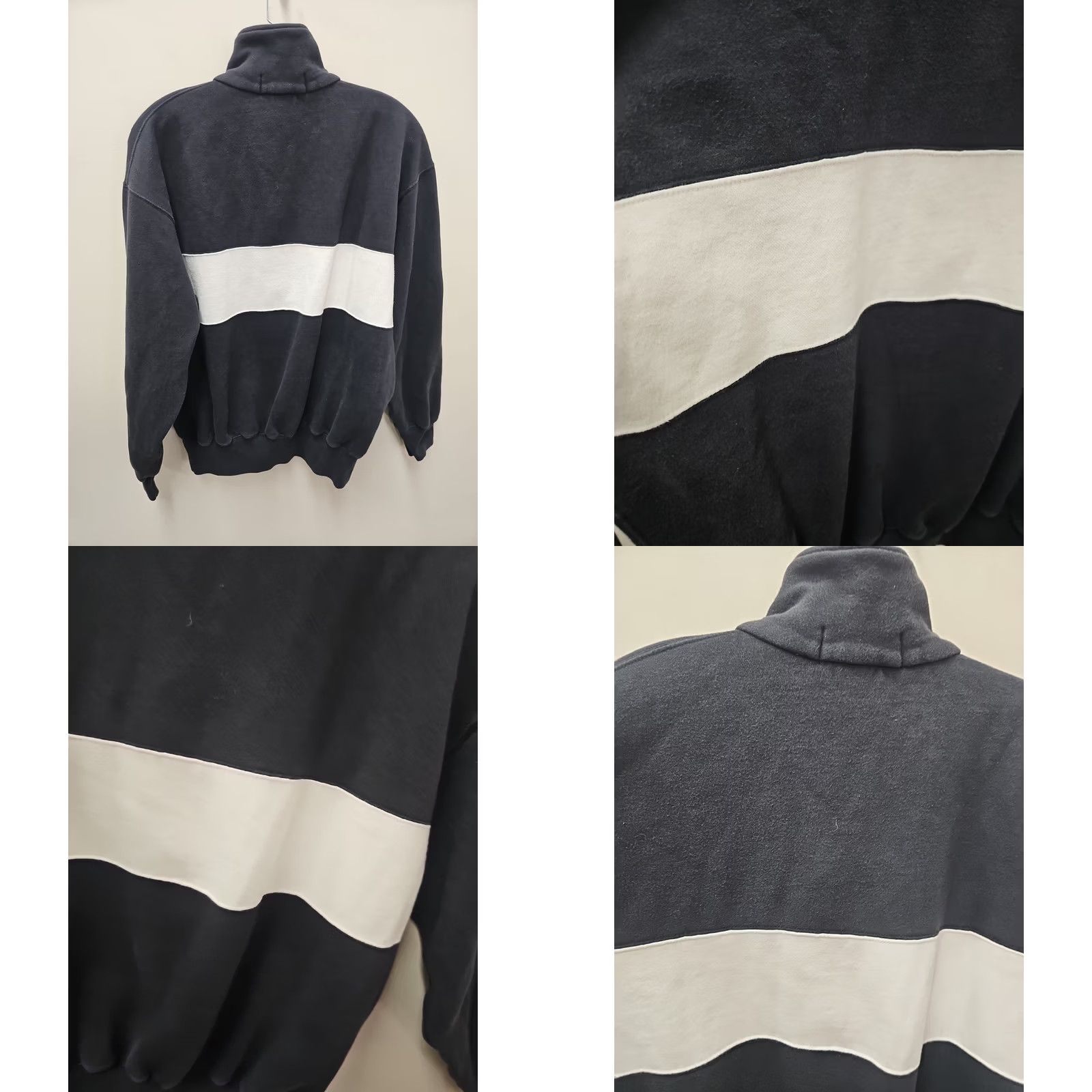 Vintage VINTAGE Polo Sport Ralph Lauren X K SWISS Quarter Zip Sweater Mens Small Size US S / EU 44-46 / 1 - 8 Thumbnail