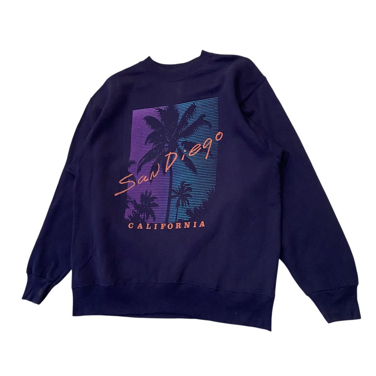 Vintage Vintage 90s San Diego California Sweatshirt Size US L / EU 52-54 / 3 - 2 Thumbnail
