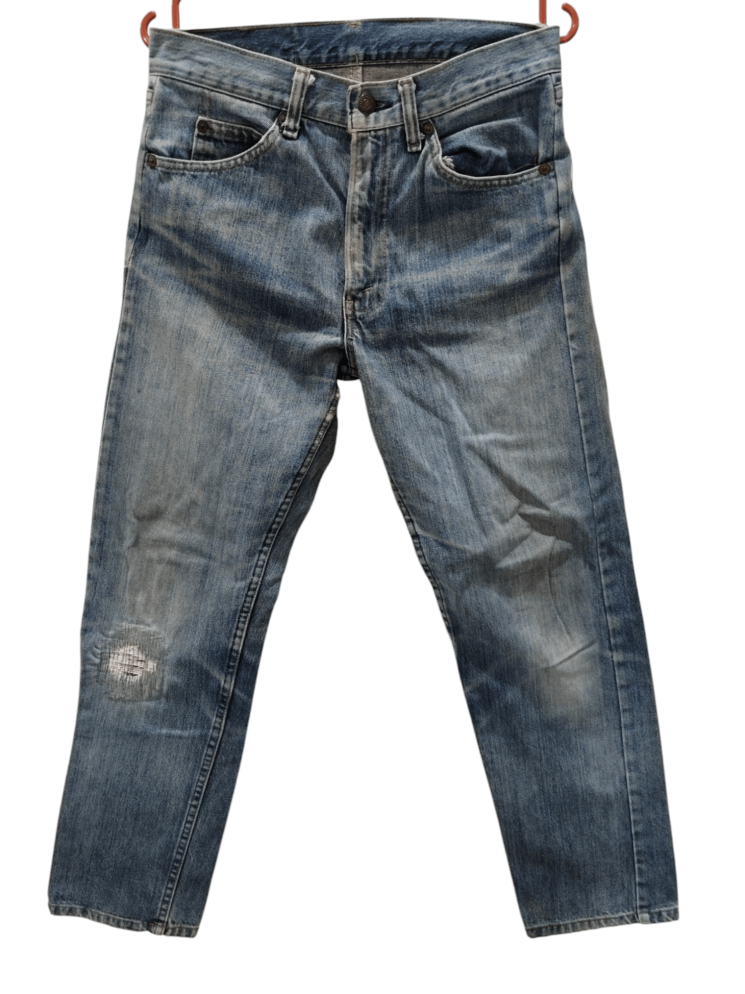 Vintage 80s Levis Orange Tag Faded Jeans