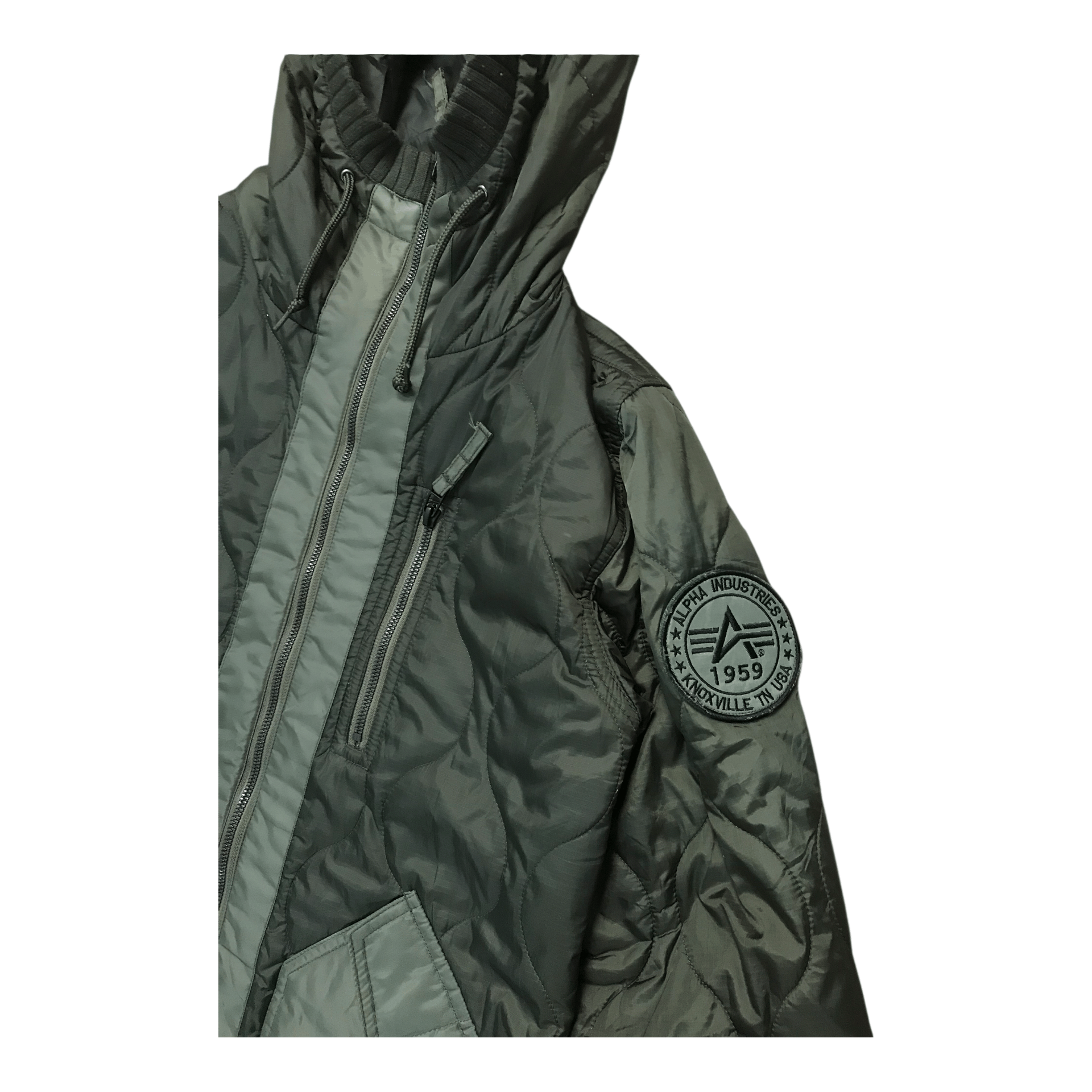Alpha Industries Alpha Industries Quilted Army Jacket Size US M / EU 48-50 / 2 - 5 Thumbnail