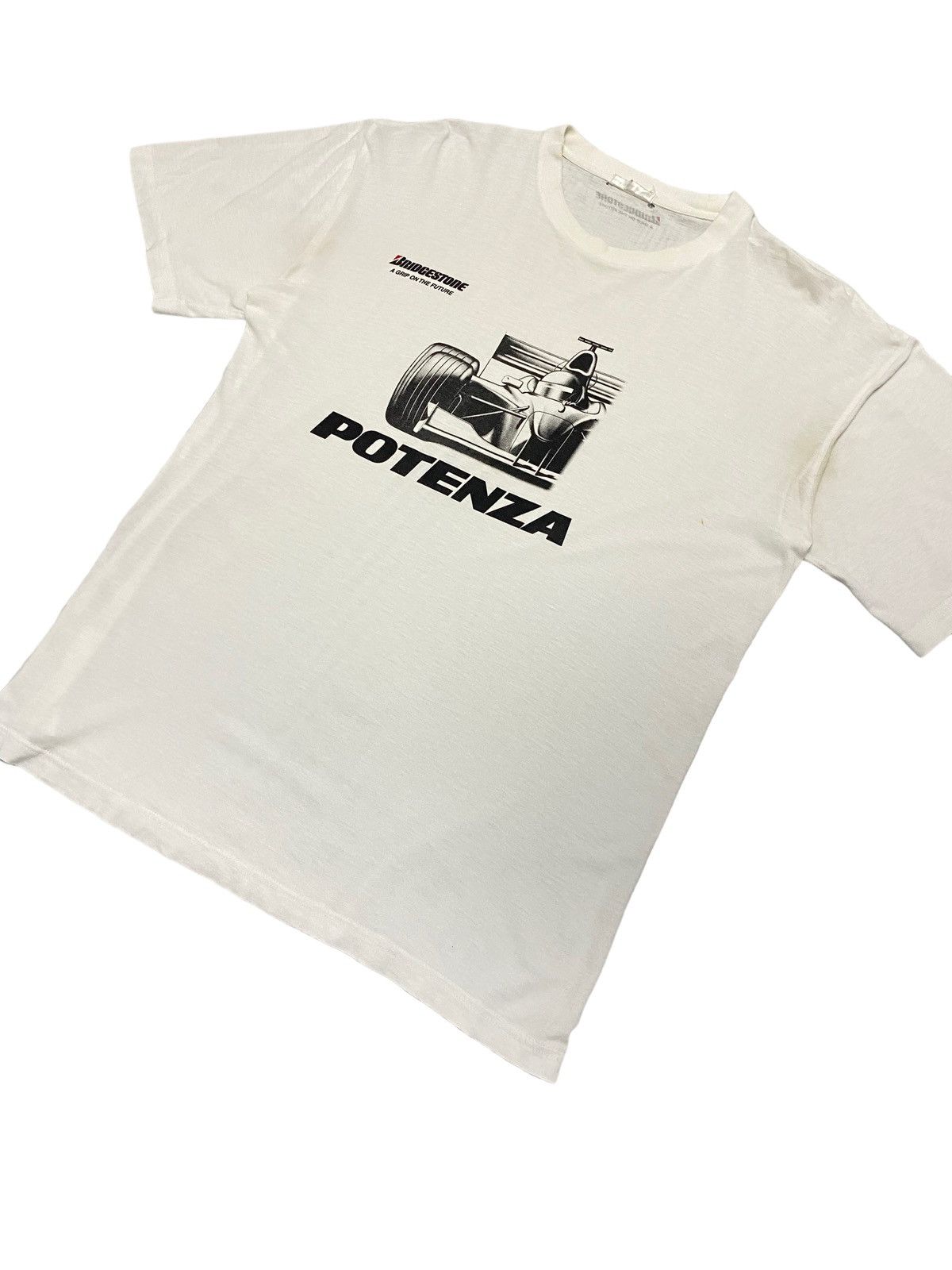Vintage Vintage Japan Formula One Potenza Bridgestone Size US M / EU 48-50 / 2 - 2 Thumbnail