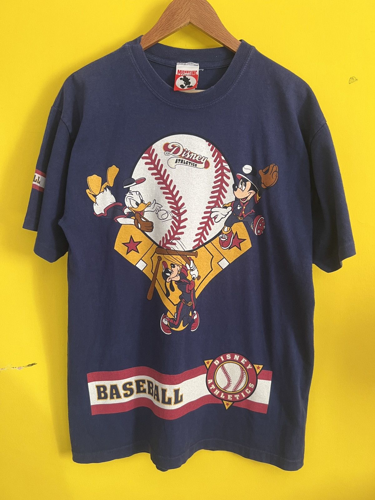 Disney × Vintage Disney Vintage 1924 T Shirt Mickey Inc Size US XL / EU 56 / 4 - 1 Thumbnail