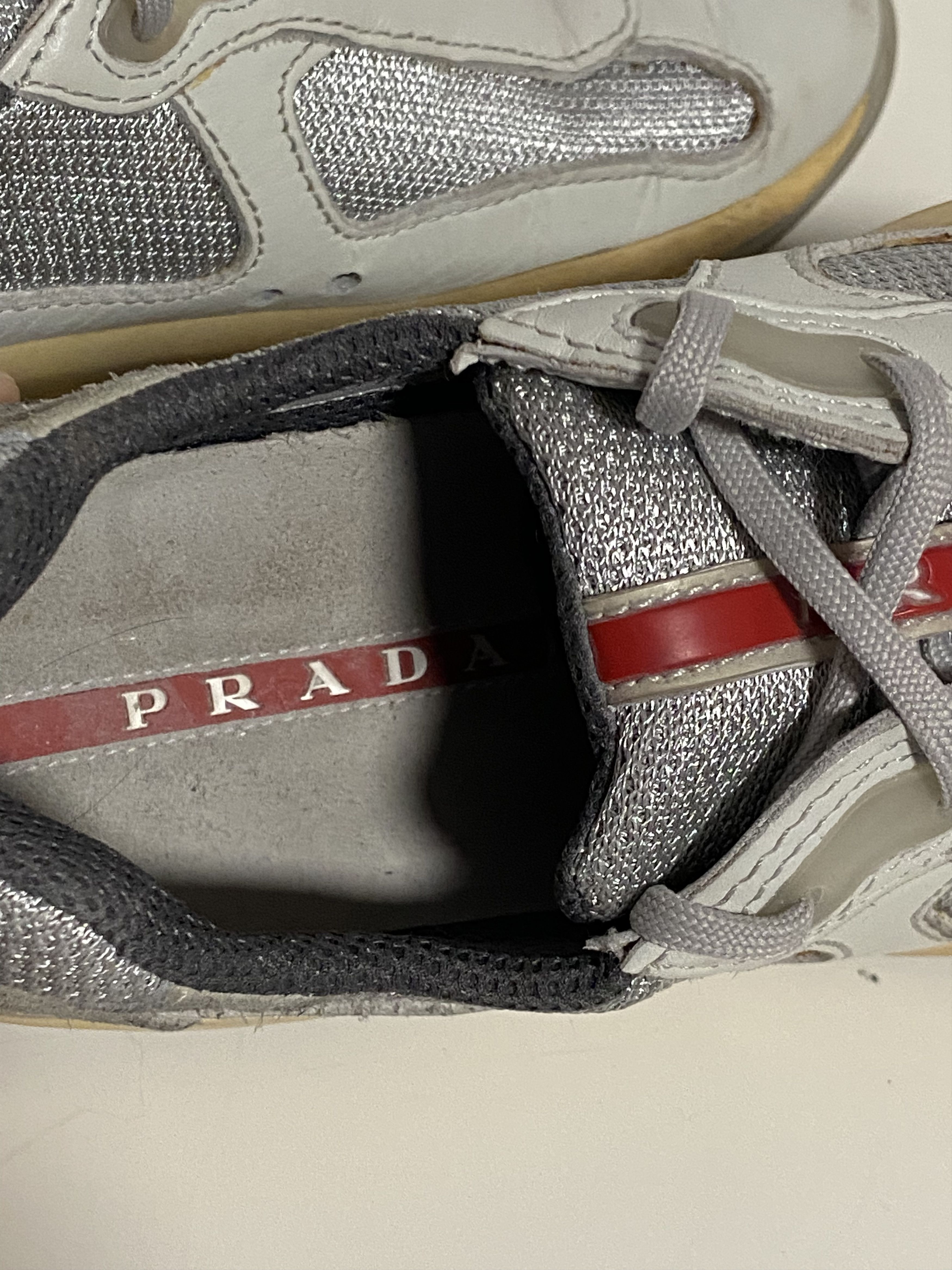 Prada PRADA AMERICAS CUP SNEAKERS SHOES Size US 5.5 / IT 35.5 - 5 Thumbnail