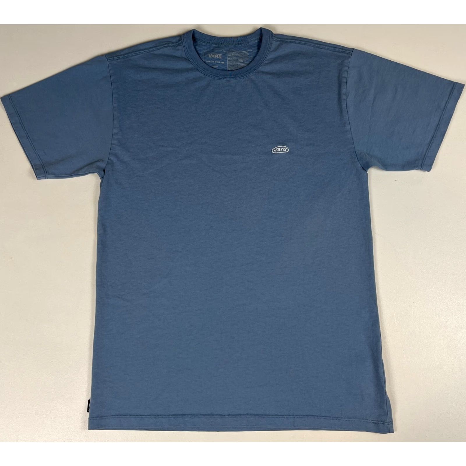 Vans Vans Off the Wall Color Multiplier T-Shirt Men M Blue 100% Cotton Short Sleeve Crew Neck Regular Size: M Mens Contemp 90s Style Size US M / EU 48-50 / 2 - 2 Thumbnail