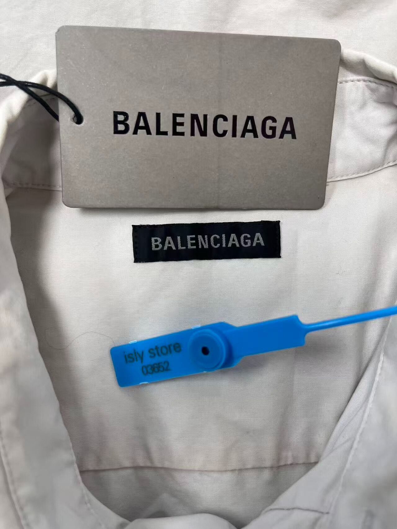 Balenciaga balenciaga logo print short sleeve shirt Size US M / EU 48-50 / 2 - 5 Thumbnail