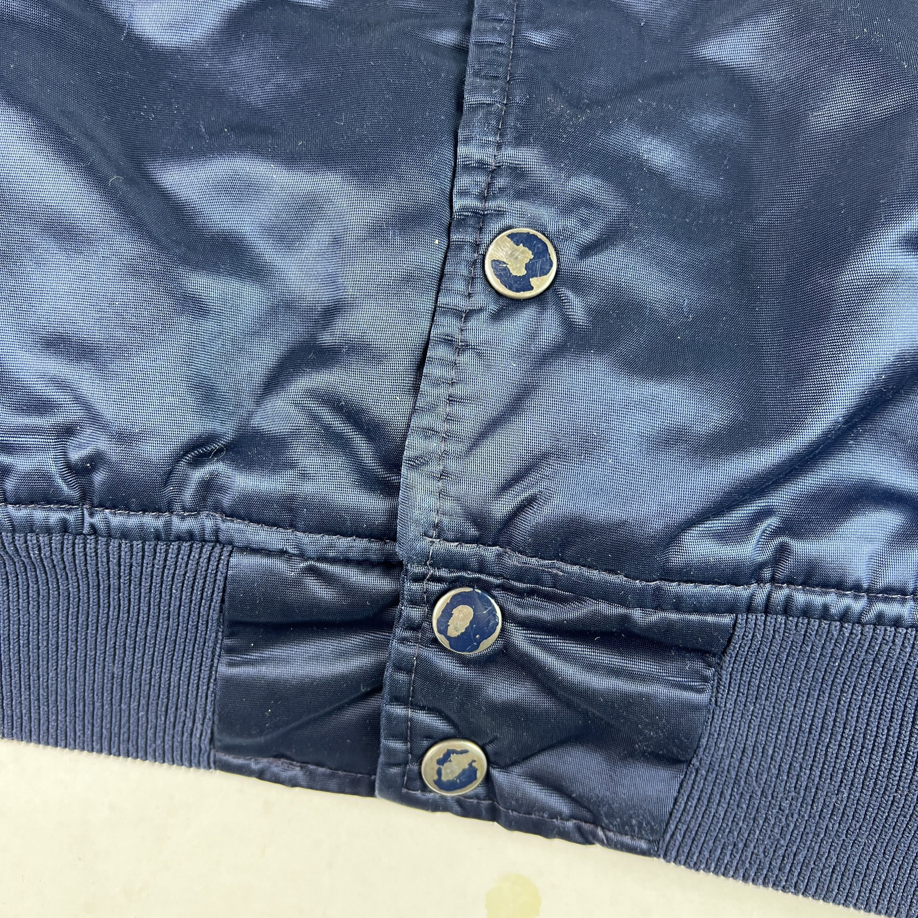 Starter VTG Starter Chicago Bears Satin Jacket Snap Button Bomber Size US L / EU 52-54 / 3 - 4 Thumbnail