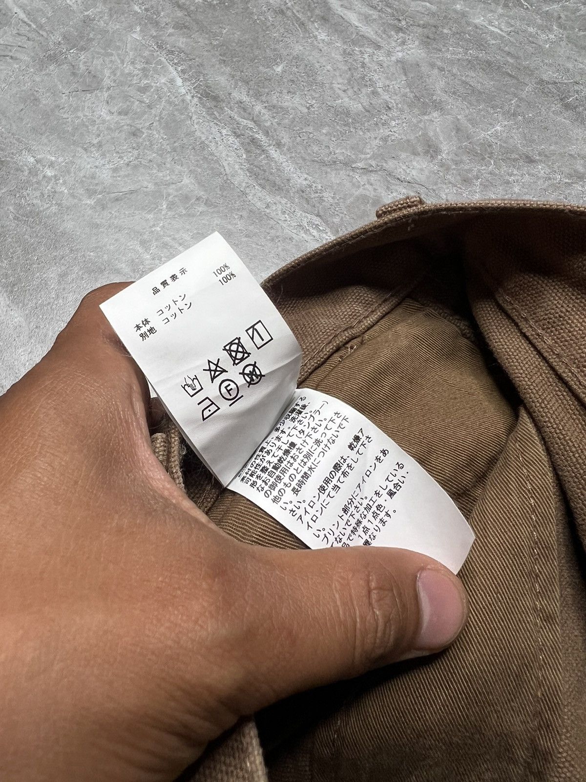 Descendant DWU Descendant Heavy Canvas Cotton Work Pants Size US 33 - 9 Thumbnail