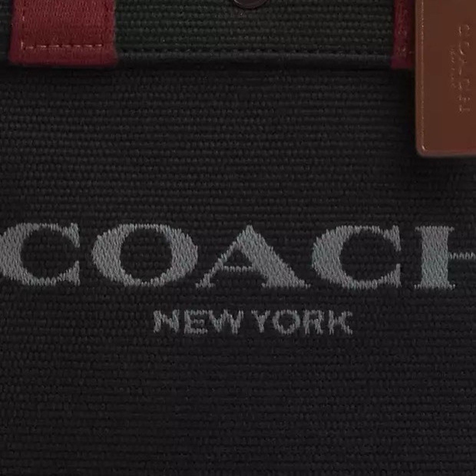 Coach NWT Coach Tote 20 In Colorblock CU299 Black Copper/Black Size ONE SIZE - 10 Thumbnail