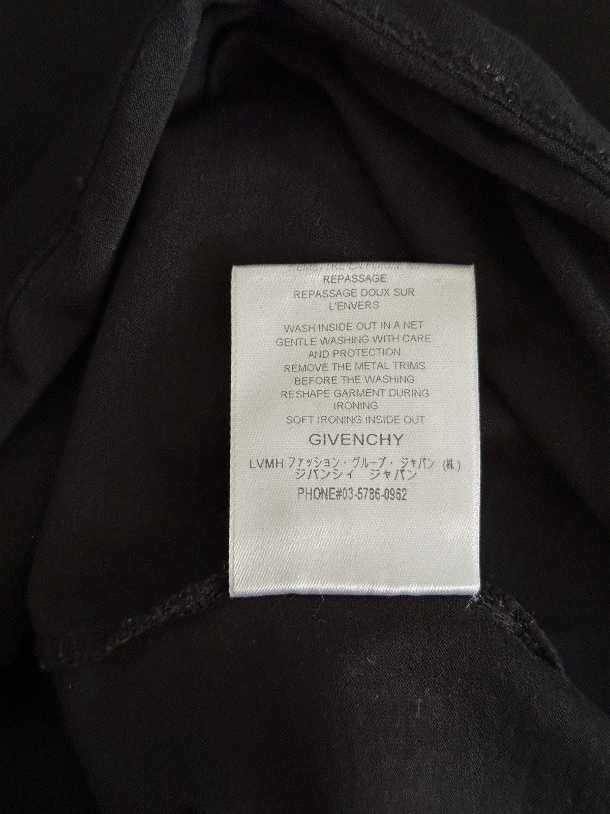 Givenchy Givenchy Sketch Logo Mens T-Shirt Tee size M Size US M / EU 48-50 / 2 - 13 Thumbnail