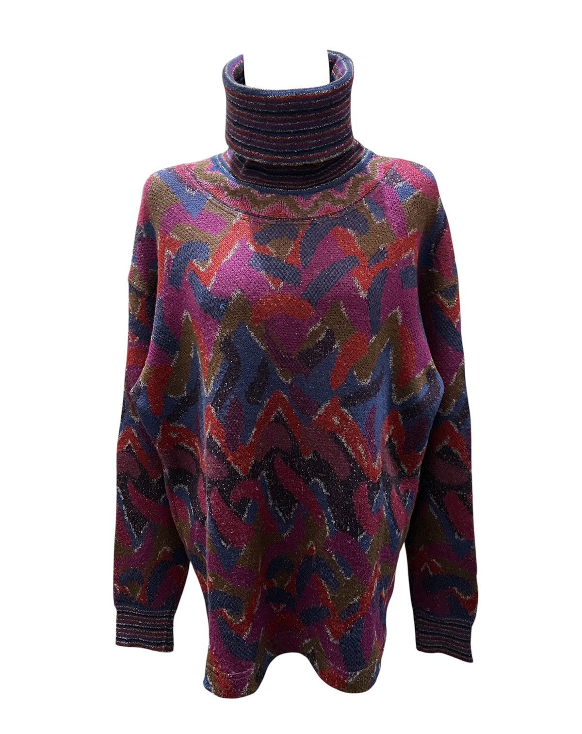 Missoni MISSONI SPORT TURTLENECK KNIT SWEATER Size S / US 4 / IT 40 - 1 Thumbnail