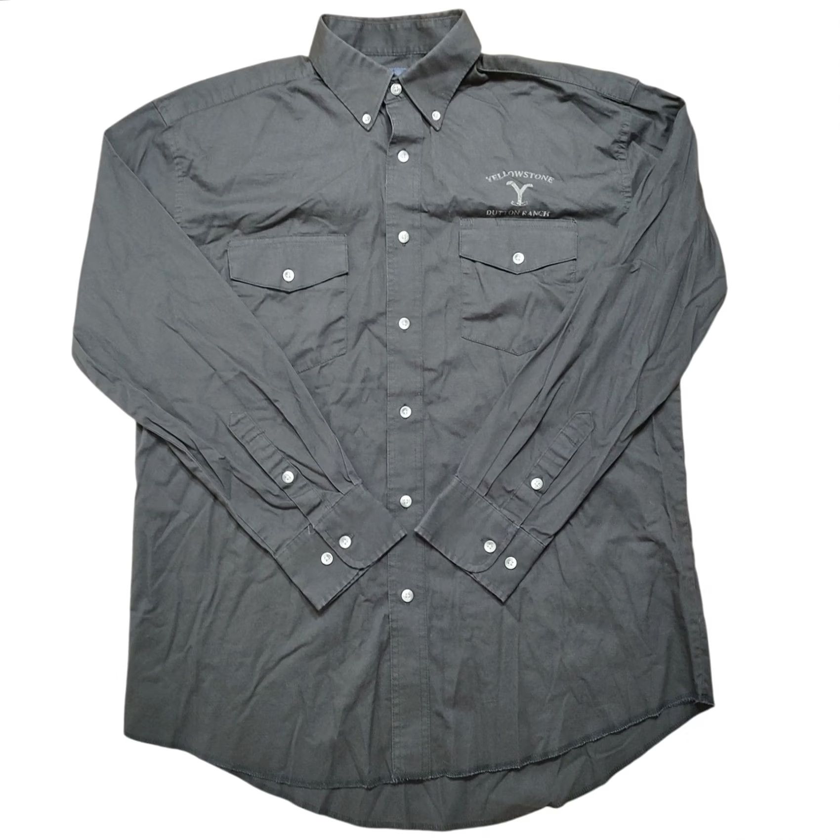 Wrangler Wrangler Yellowstone Western Button Down Shirt Large Black Dutton Ranch Size US L / EU 52-54 / 3 - 2 Thumbnail