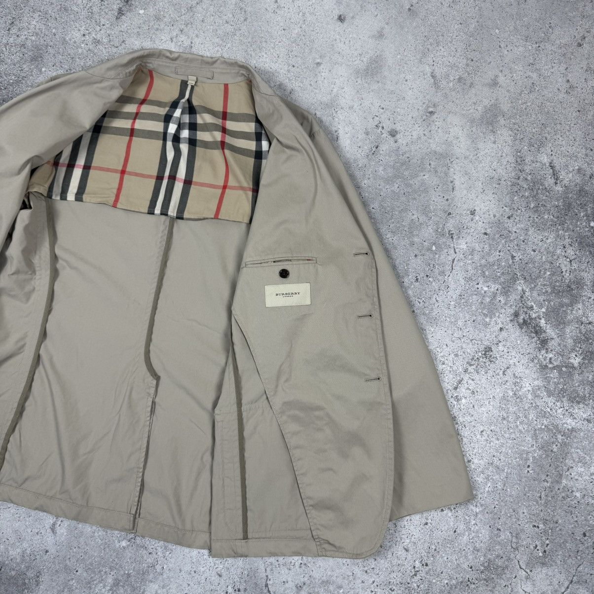 Burberry Burberry Beige Nova Check Blazer Jacket Size 54R - 8 Thumbnail