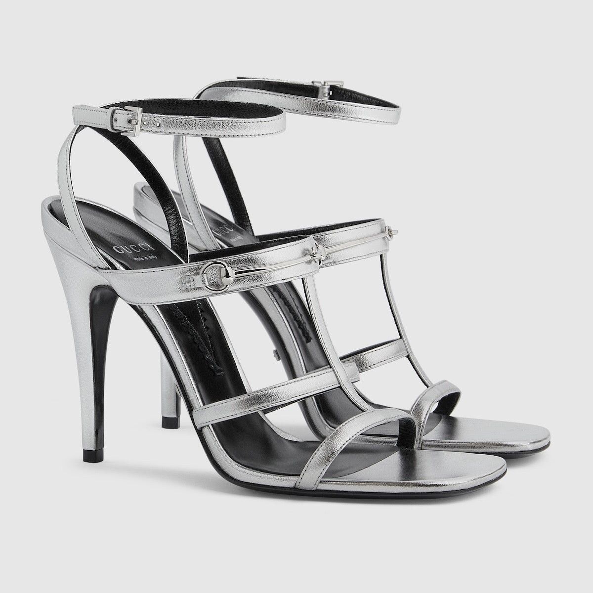 Gucci Slim Horsebit Sandals SIZE 39