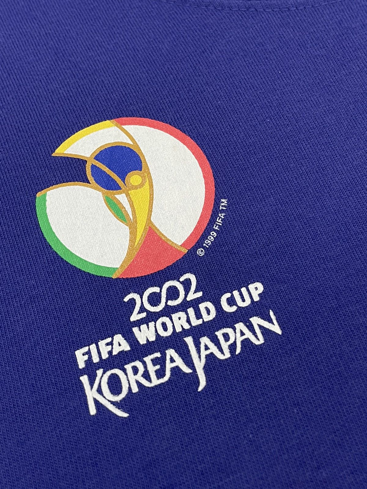 Japanese Brand 2002 Fifa World Cup Korea Japan Event Promote Tee Size US M / EU 48-50 / 2 - 7 Thumbnail