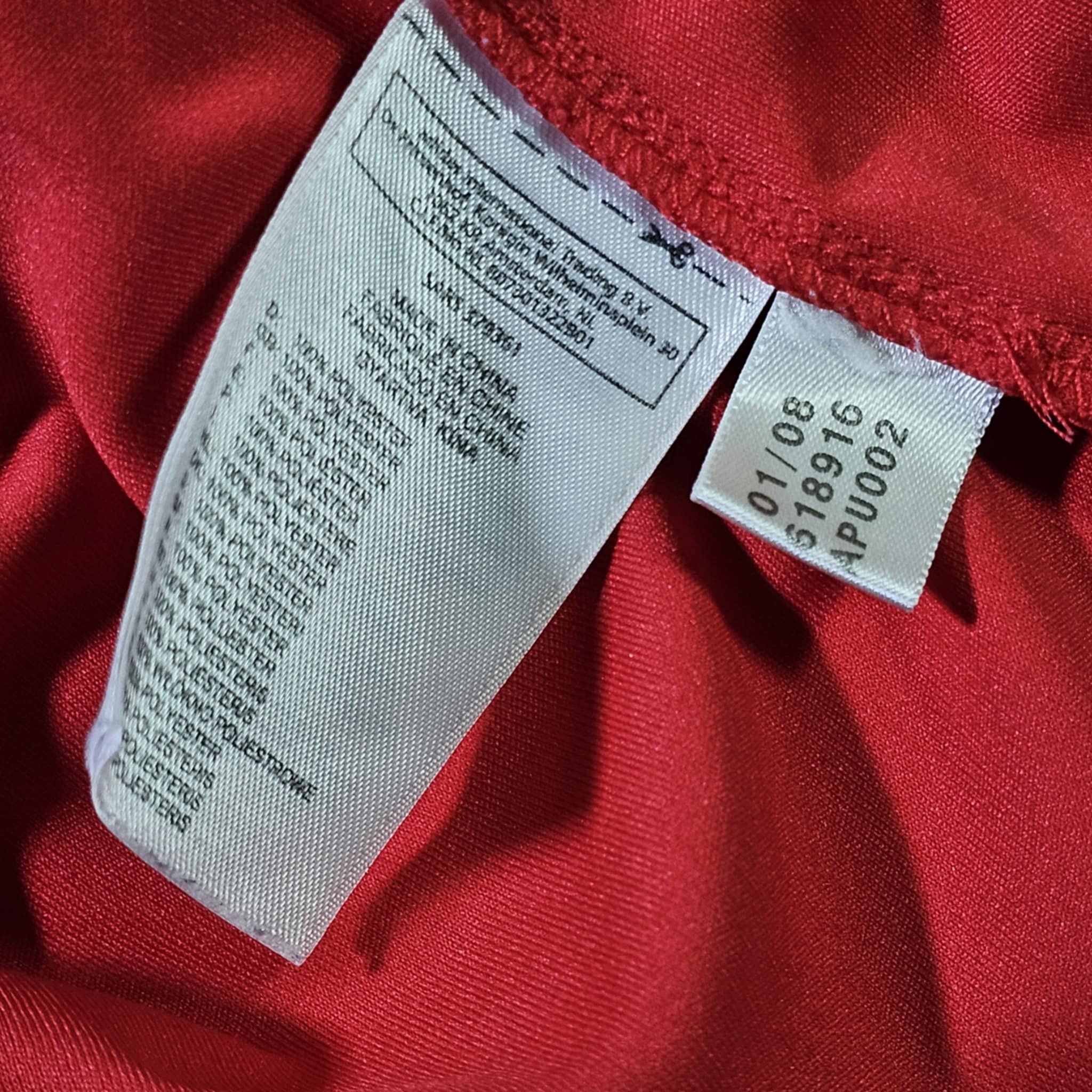 Adidas × Vintage France Vintage Y2K Red Adidas Soccer Jersey Size US L / EU 52-54 / 3 - 8 Thumbnail