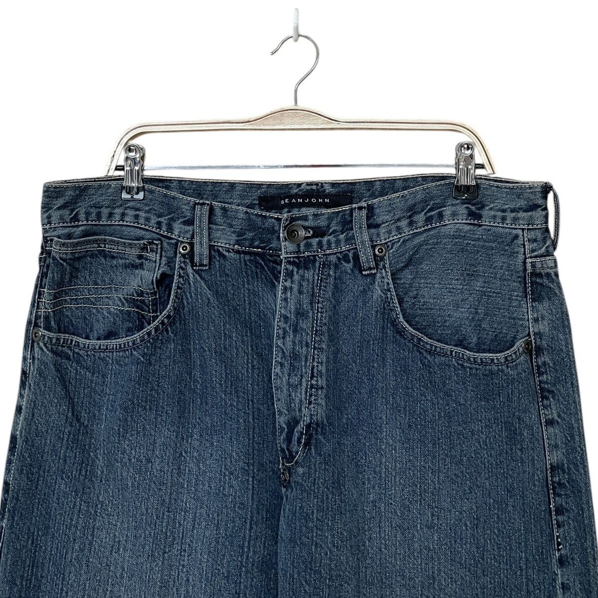 Sean John Vintage Brand Sean John Baggy Jeans 2000s Size US 34 / EU 50 - 3 Thumbnail