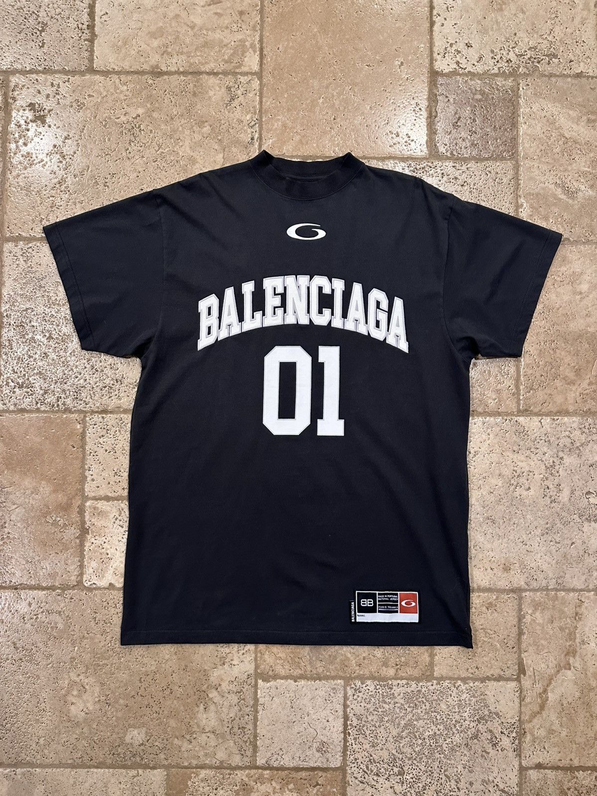 Balenciaga Balenciaga SS25 Basketball Series 01 Short Sleeve T-Shirt Size US XL / EU 56 / 4 - 3 Thumbnail