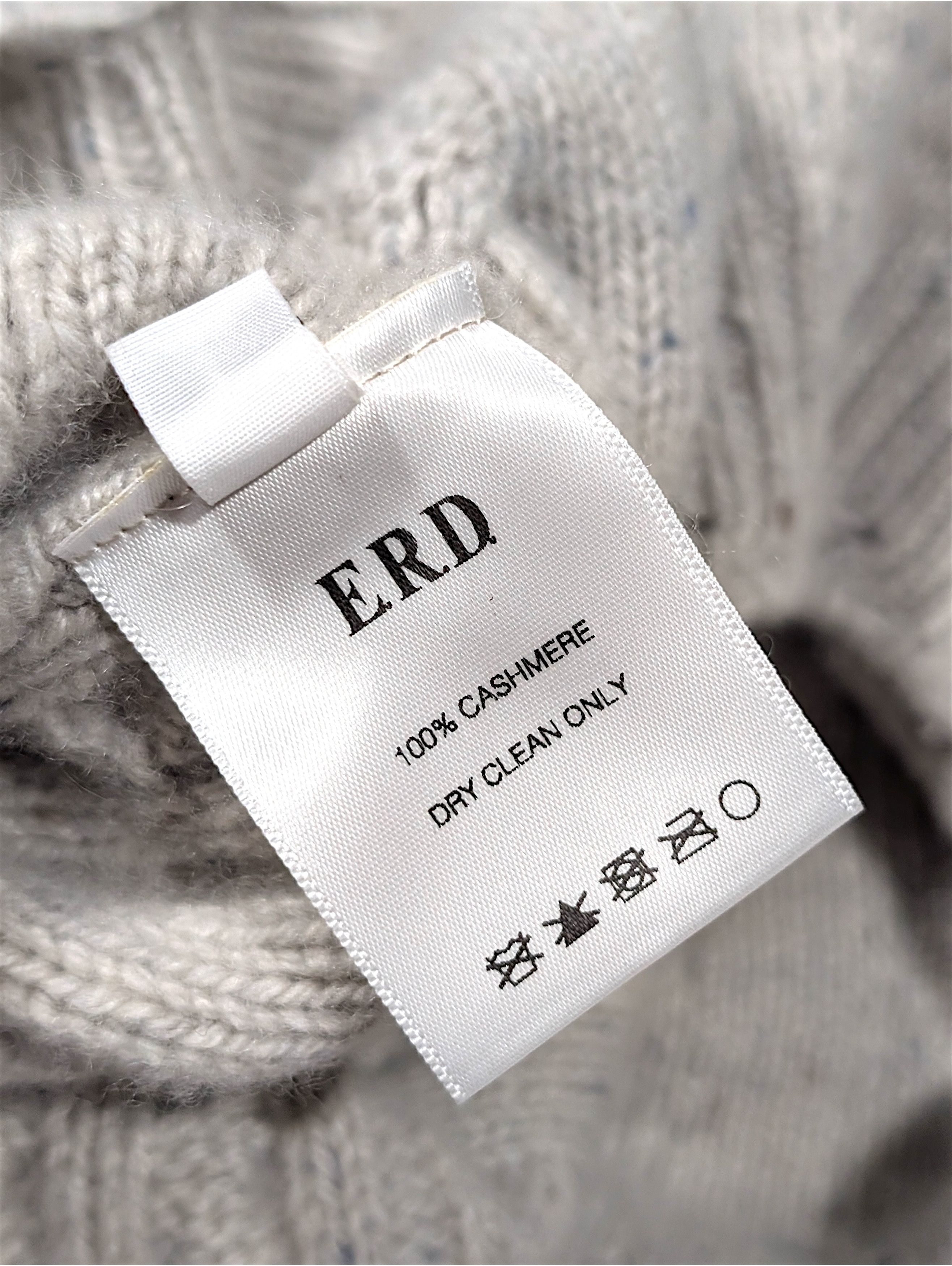 Enfants Riches Deprimes St. Vincent Loro Piana Asymmetrical Cashmere Cardigan Size US L / EU 52-54 / 3 - 6 Thumbnail