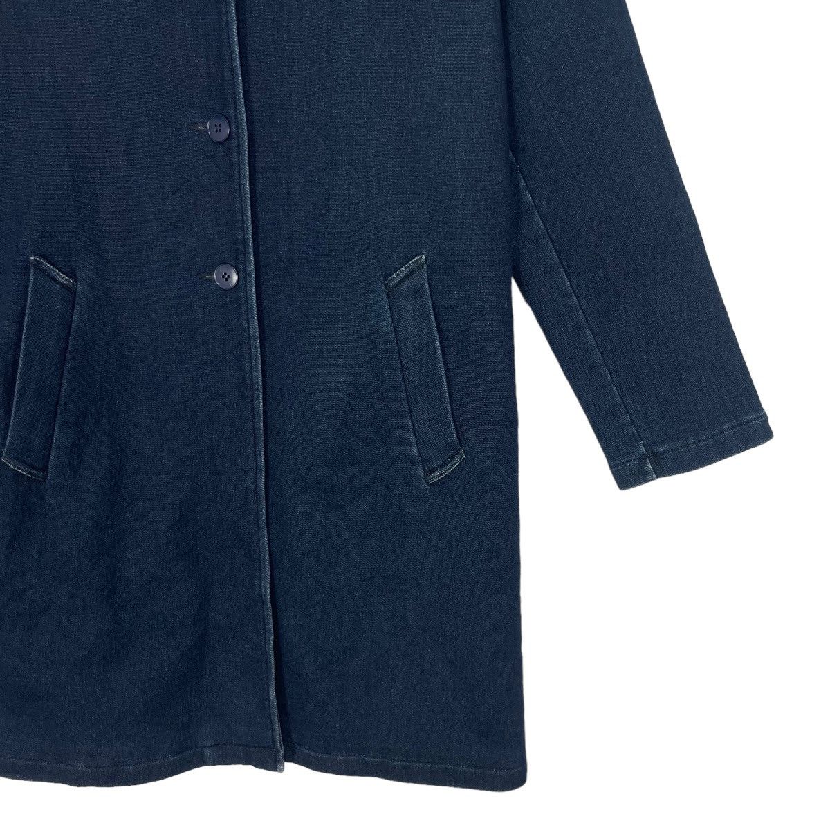 agnes b. Vintage Agnes B Denim Long Jacket Button Up Agnes B brand Size S / US 4 / IT 40 - 5 Thumbnail