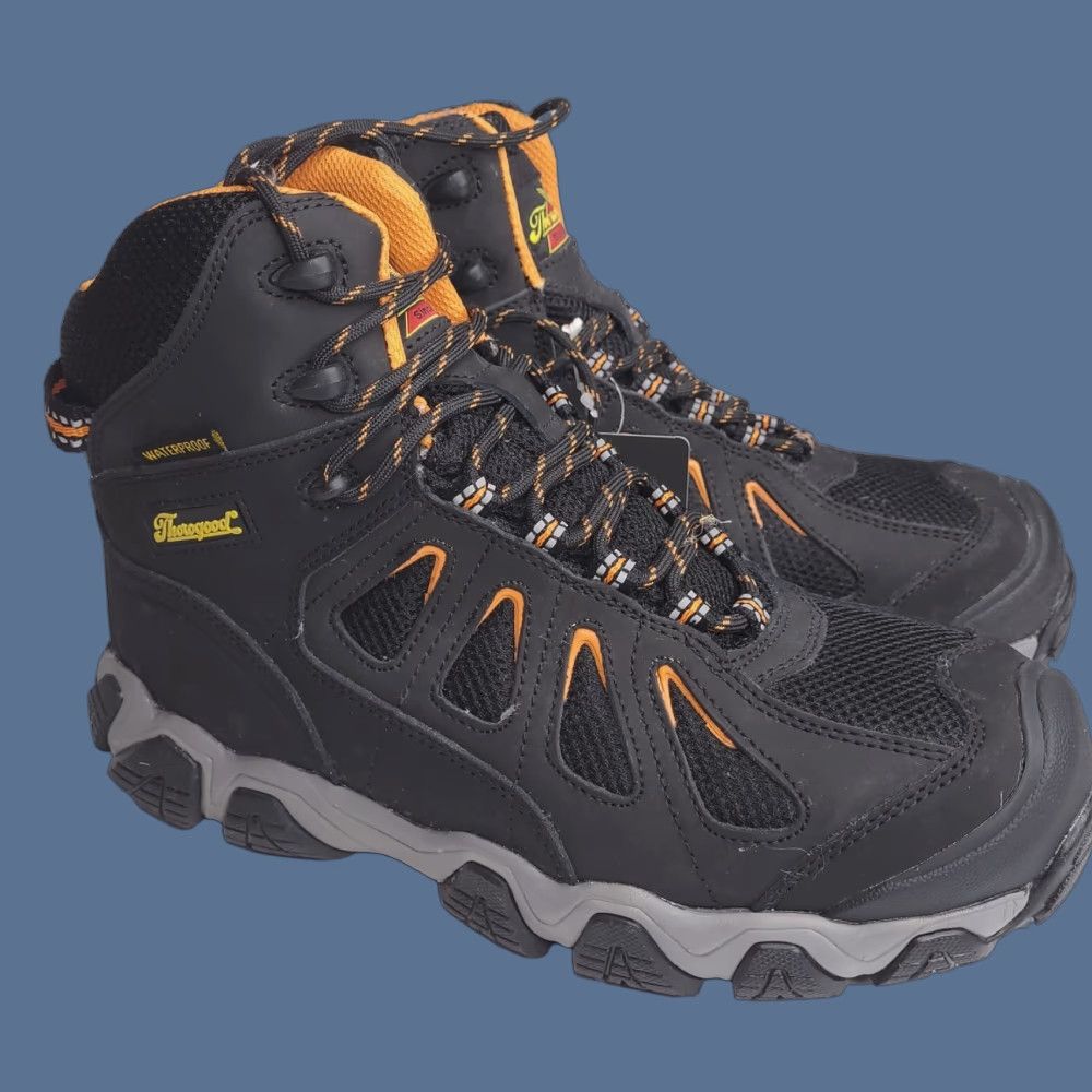 Thorogood NEW Thorogood Boots Mens 8W Wide Comp Toe Hiking Crosstrex Waterproof Size US 8 / EU 41 - 1 Thumbnail