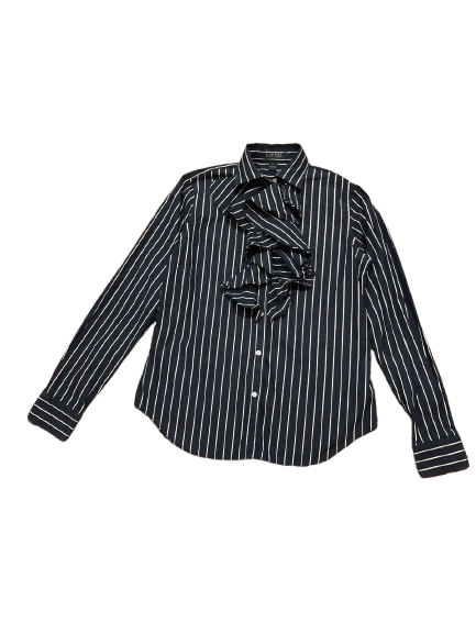 Ralph Lauren Ralph Lauren Custom Fit Striped Button Up Shirt Size S Size S / US 4 / IT 40 - 1 Thumbnail
