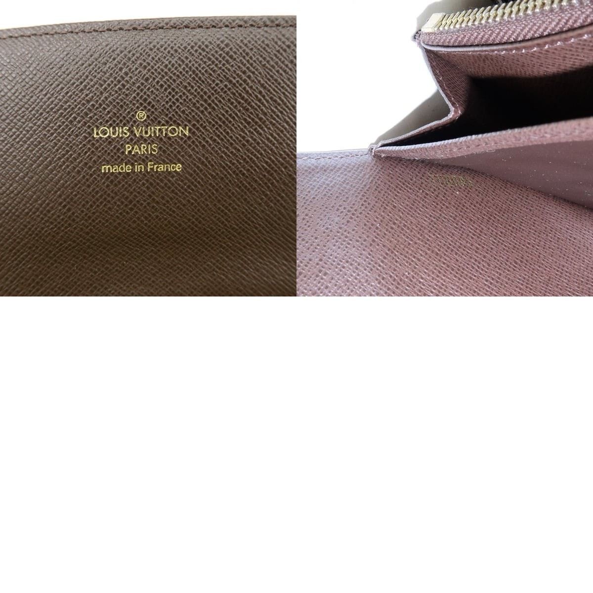 Louis Vuitton Louis Vuitton Monogram Mini Lin Canvas Long Wallet Brown Size ONE SIZE - 7 Thumbnail