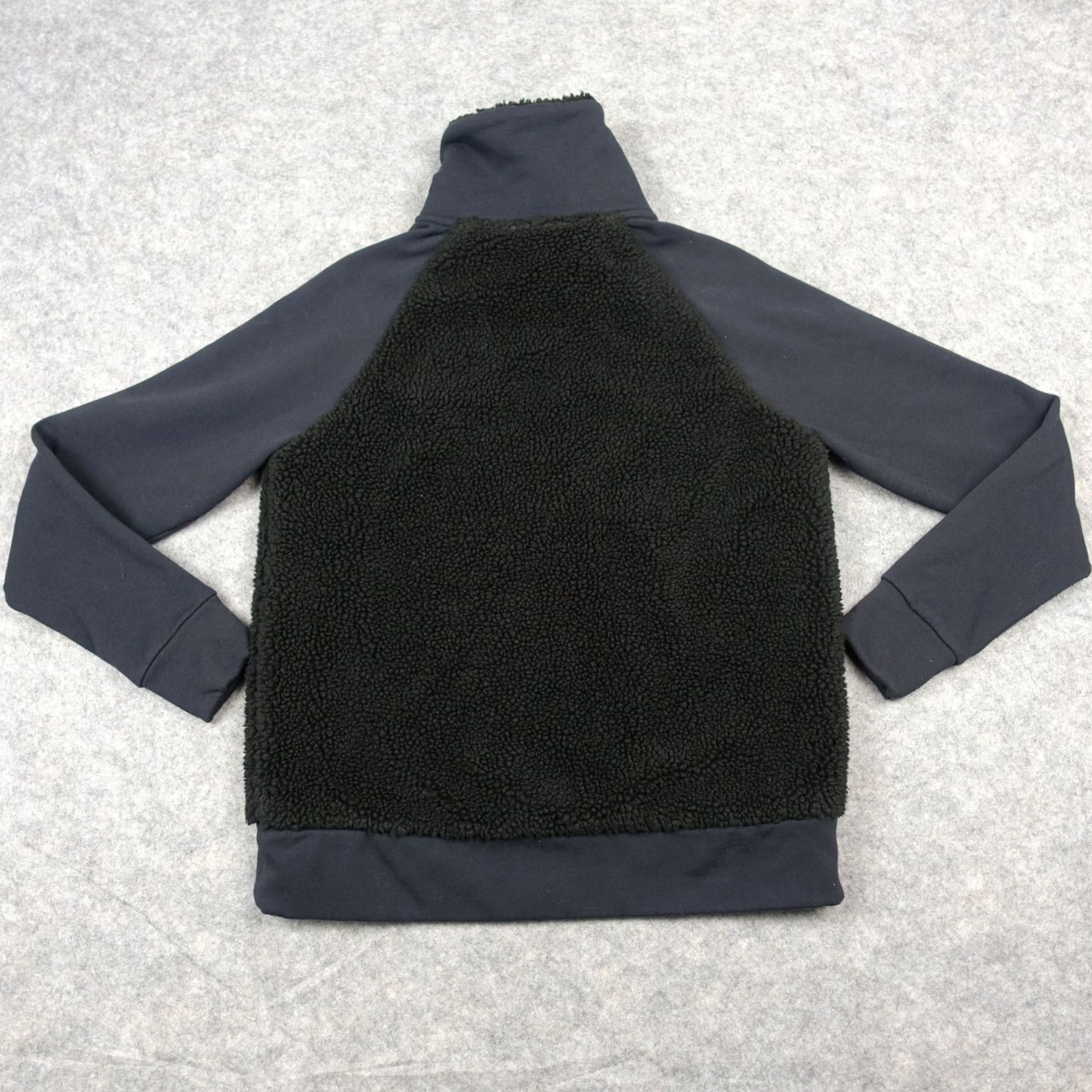 Athleta Athleta Jacket Womens XS Black Full Zip Pockets Fleece Knit Solid Regular Fit Size XS / US 0-2 / IT 36-38 - 6 Thumbnail