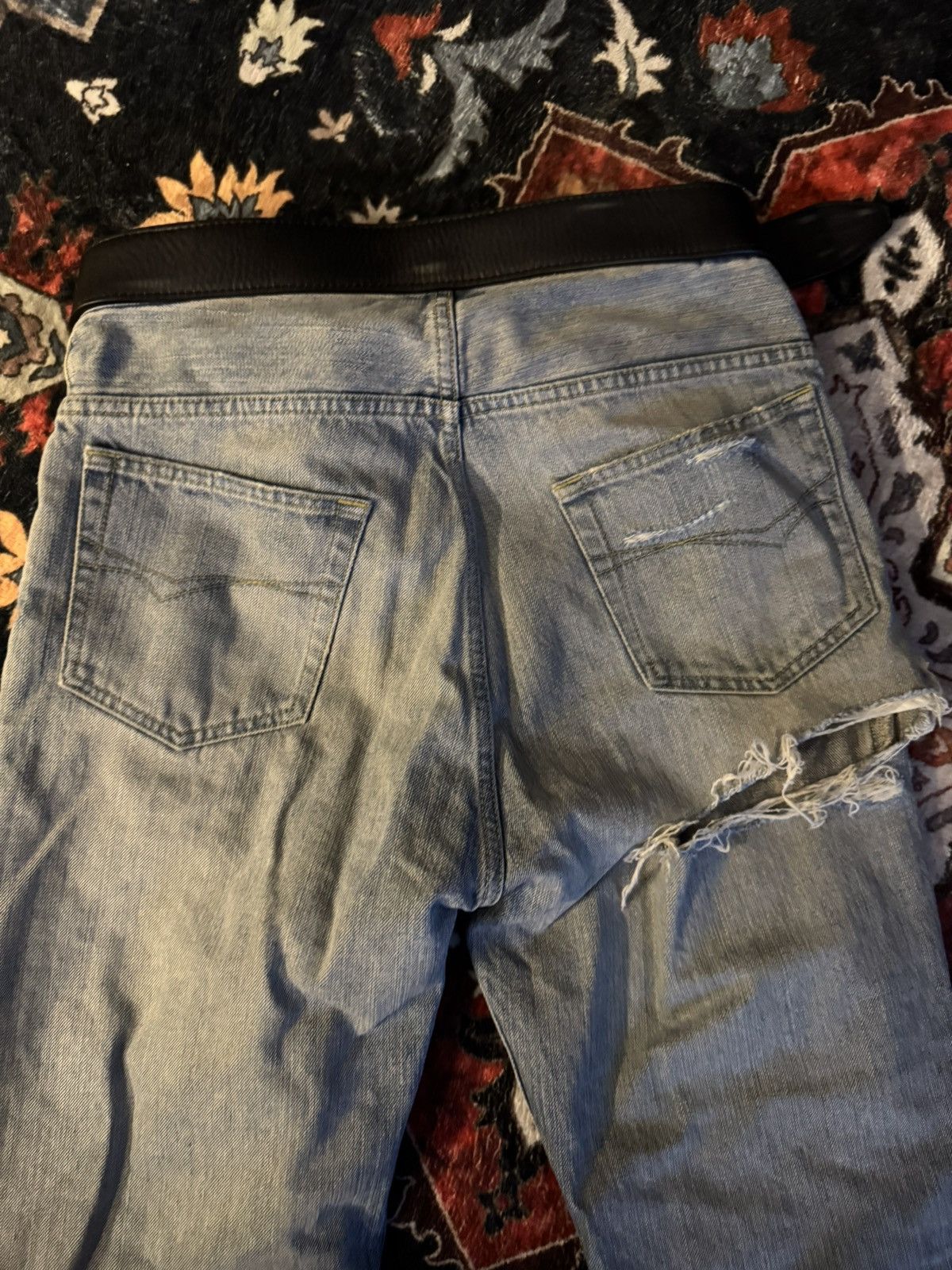 Balenciaga BALENCIAGA DENIM WITH BELT Size US 29 - 15 Thumbnail
