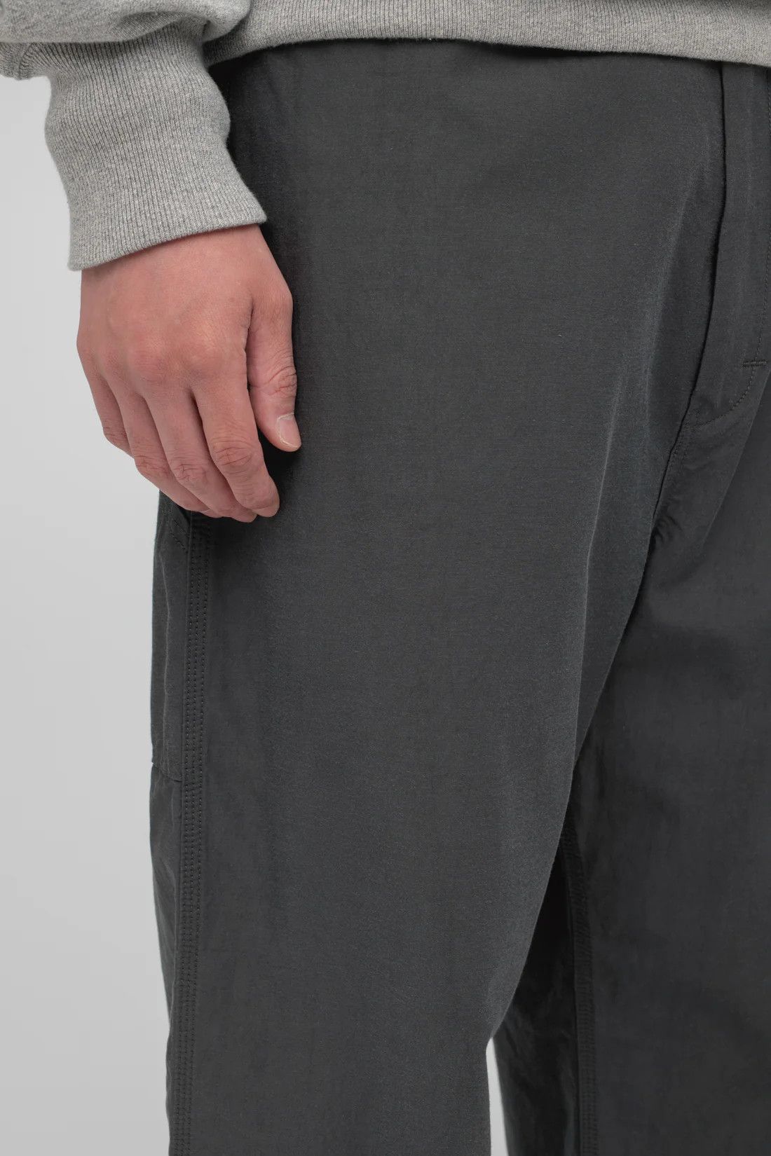 Ciota cotton rayon painter pants size 6 charcoal grey Size US 36 / EU 52 - 7 Thumbnail