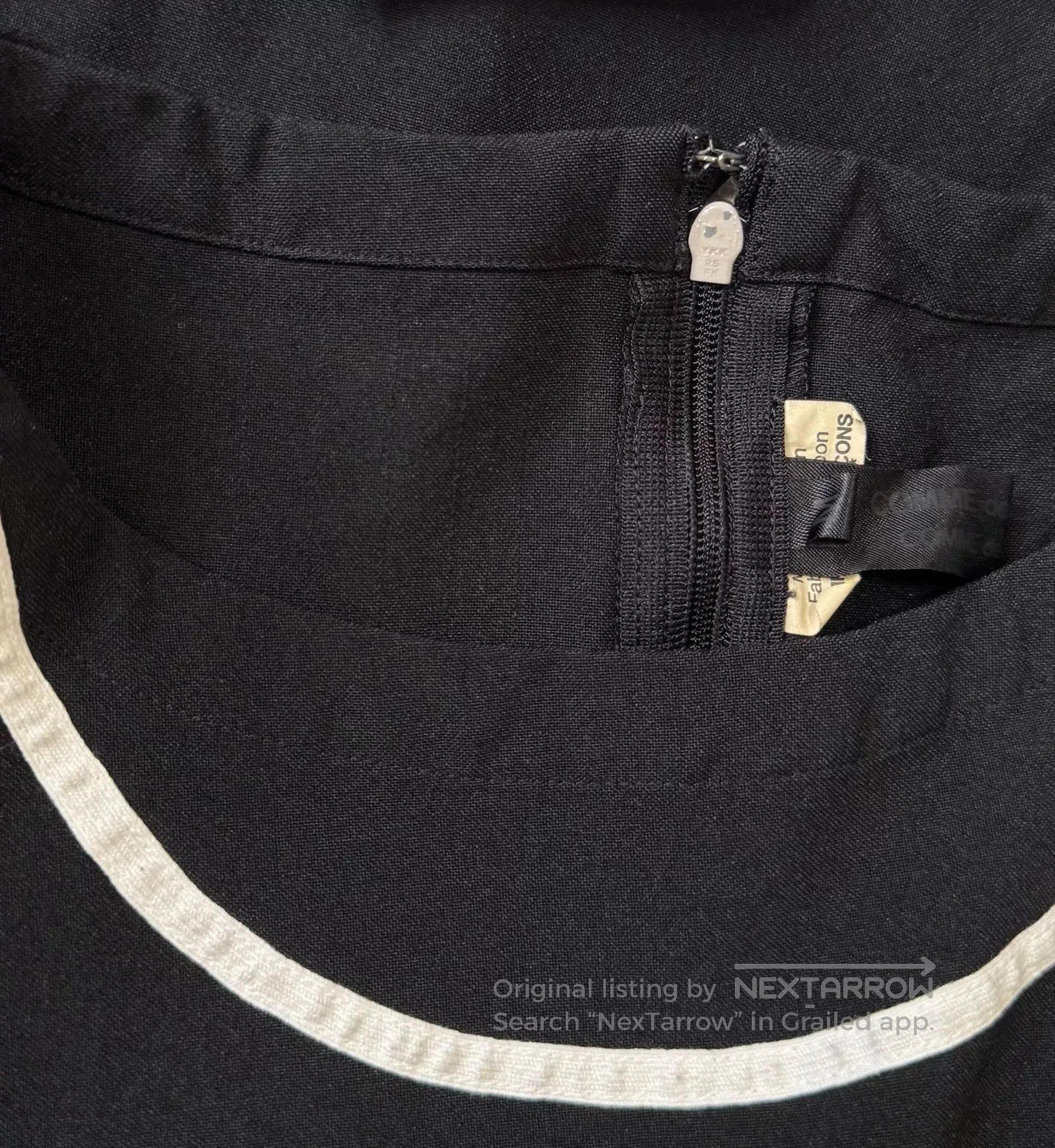 Comme des Garcons CDG Comcom Puff Sleeve Dress. Size US 36 / EU 52 - 6 Thumbnail