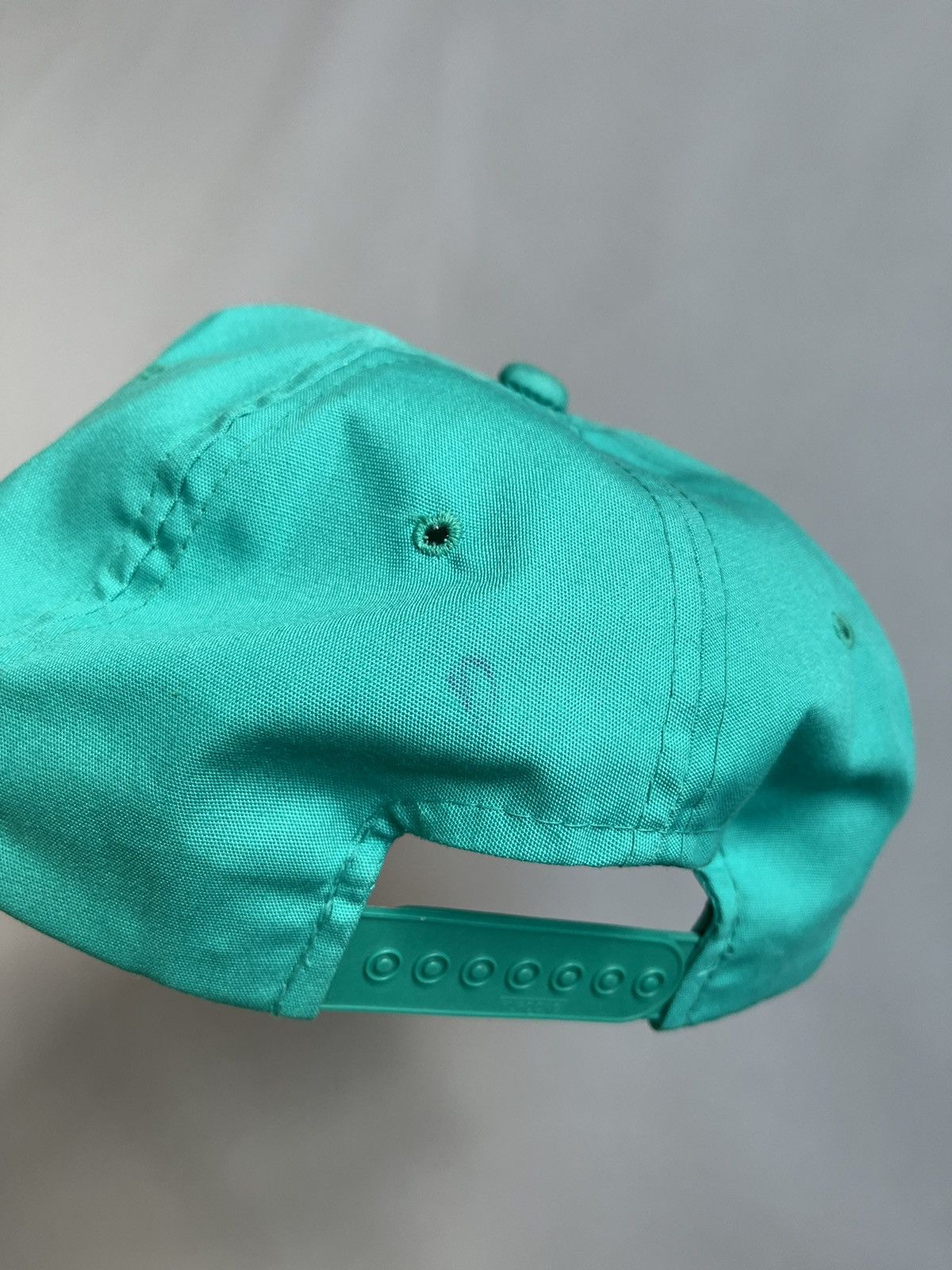 Other Vintage 90s Fort Apache Showcase Yupoong Turquoise Hat Cap Size ONE SIZE - 10 Thumbnail