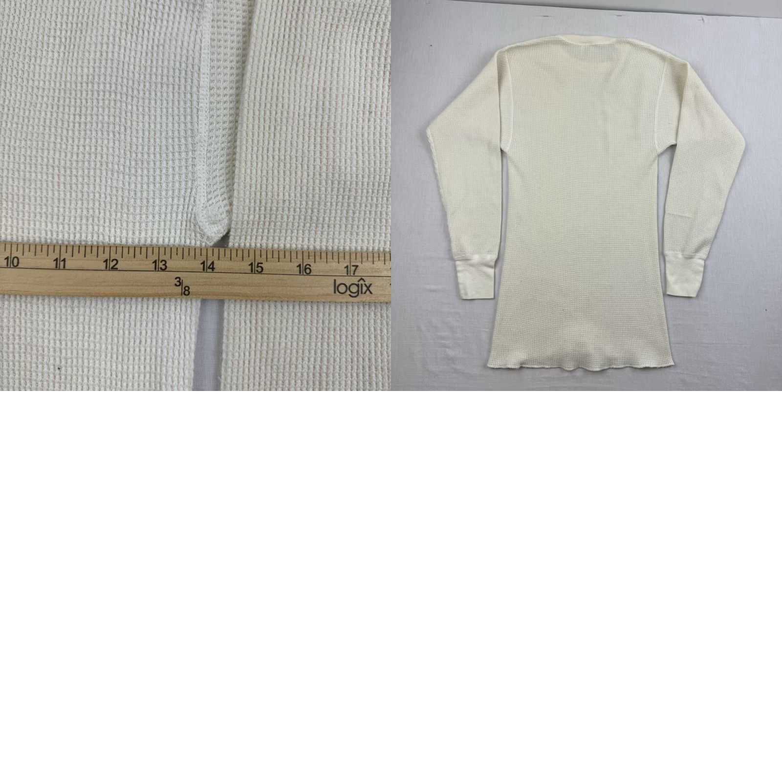 Vintage VINTAGE J.E. Morgan Thermal Undershirt T-Shirt Men XL White 60s 70s Grunge Stain Rockabilly Shirt Mens XL White Thermal Size US XL / EU 56 / 4 - 8 Thumbnail