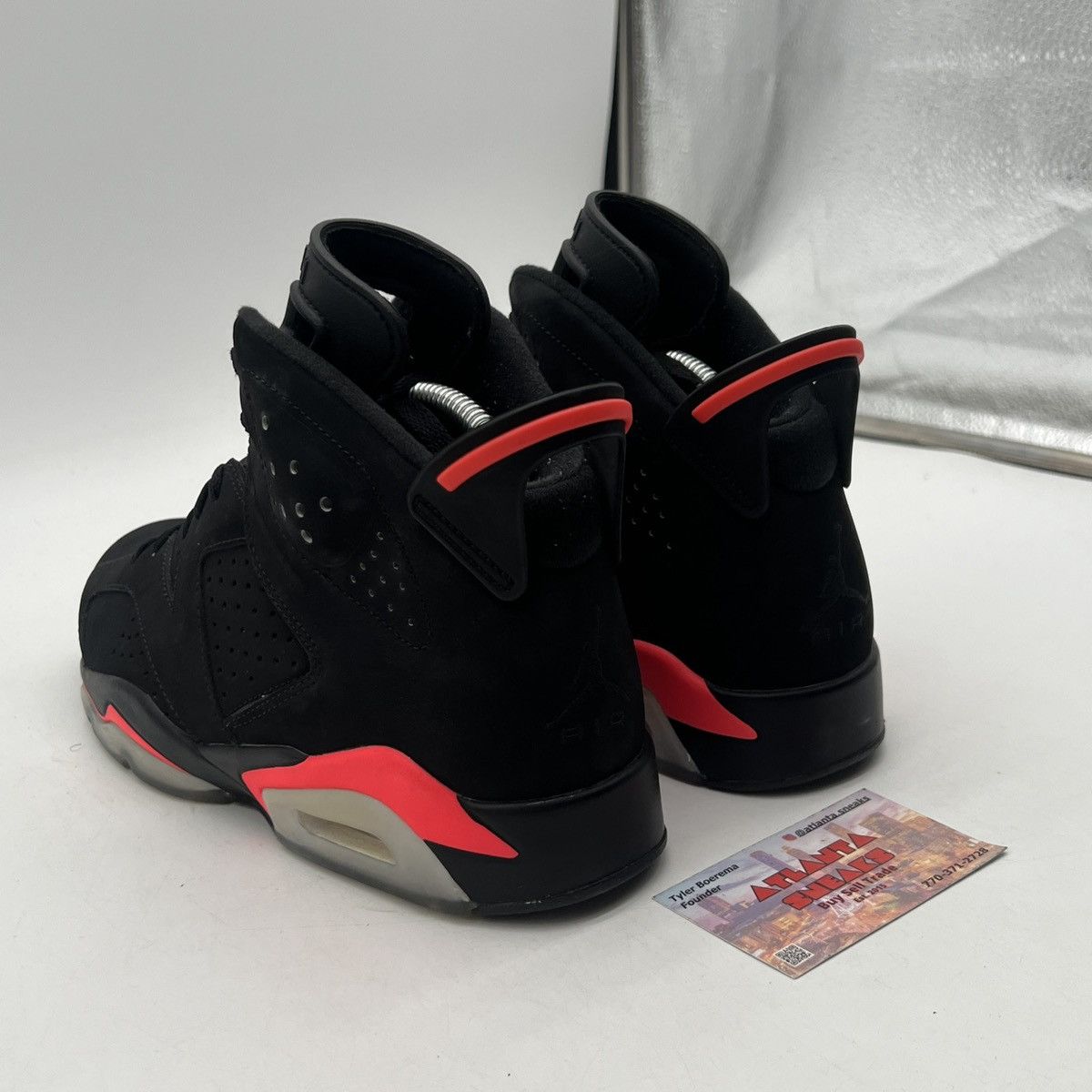 Jordan Brand Air Jordan 6 infrared Size US 8.5 / EU 41-42 - 4 Thumbnail