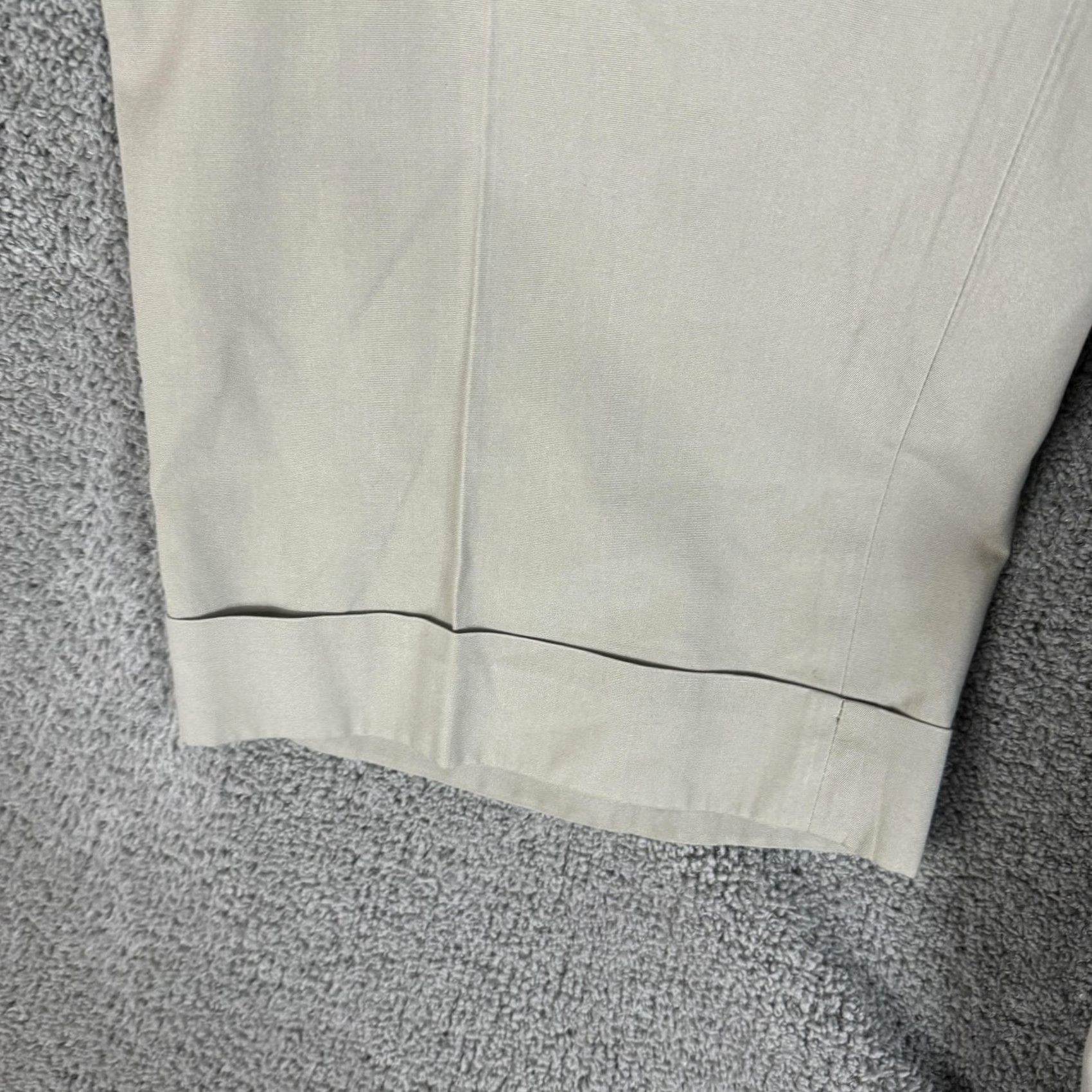 Brooks Brothers Brooks Brothers Dress Pants Mens Khaki Tan Flat Front Cuffed Made in USA Slacks 36 Beige Front Type Flat Front Pants Business Menswwww Size US 36 / EU 52 - 5 Thumbnail