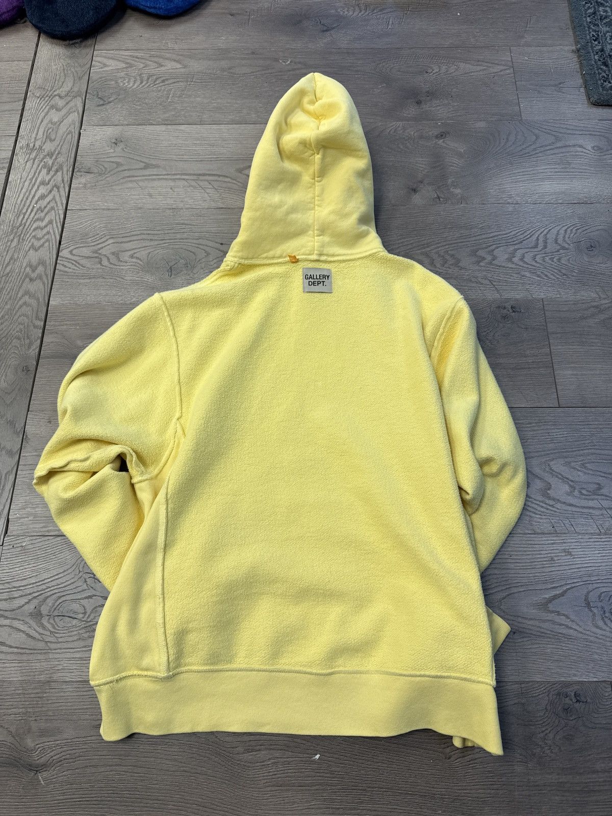 Gallery Dept. Gallery dept sleeve hooded sweatshirt yellow large Size US L / EU 52-54 / 3 - 4 Thumbnail