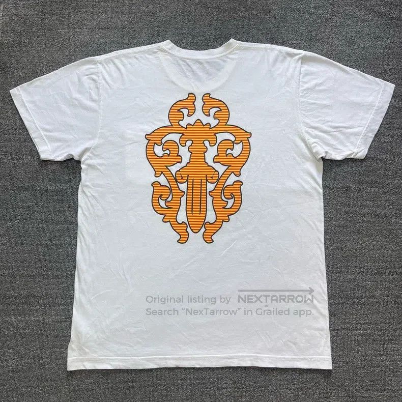Chrome Hearts CHROME HEARTS Size L Sanskrit sword totem printed round nec Size US L / EU 52-54 / 3 - 2 Thumbnail