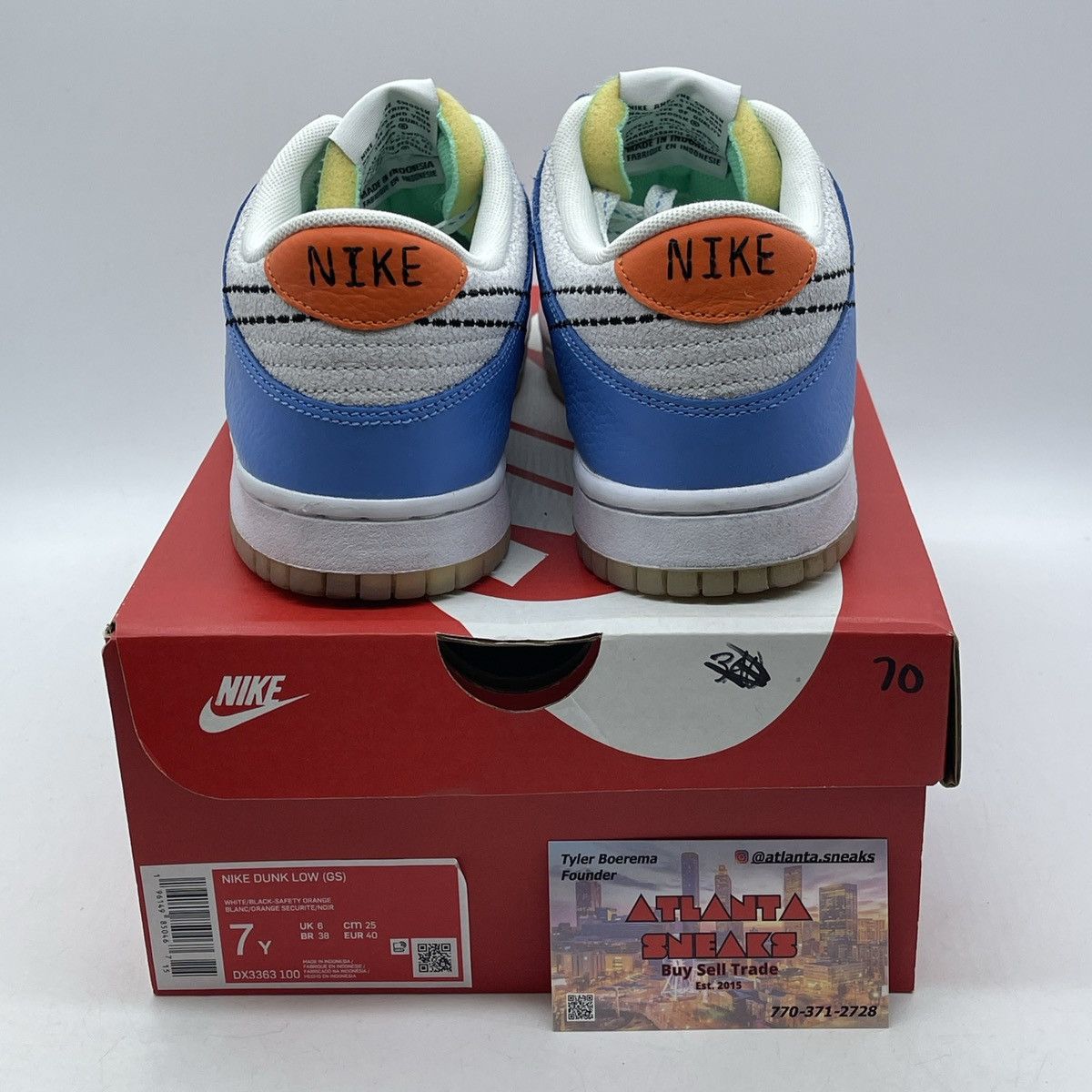 Nike Dunk low Nike 101 Size US 7 / EU 40 - 3 Thumbnail