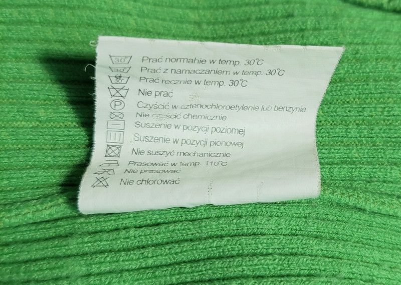 Other 80% cashmere sweater jumper v-neck green vintage comfortable Size XS / US 0-2 / IT 36-38 - 7 Thumbnail