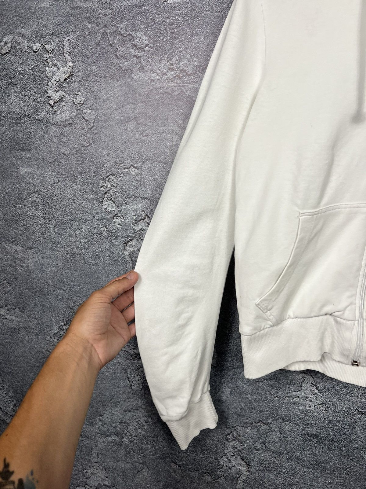 Philipp Plein Vintage Philipp Plein Zip Hoodie With Cross Chrome Style Size M / US 6-8 / IT 42-44 - 8 Thumbnail