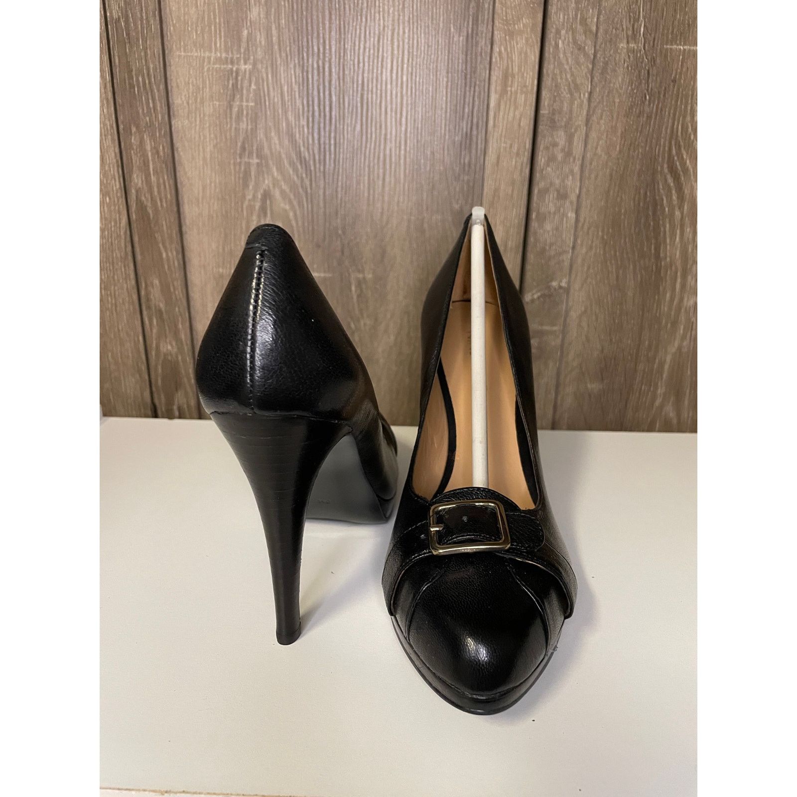 Nine West Nine West Black Buckle Heels Size 6 NWB Size US 6 / IT 36 - 6 Thumbnail