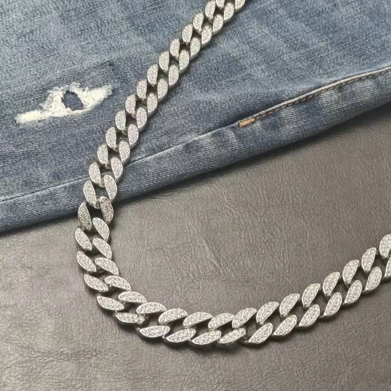 Vintage Exaggerated Cuban Chain Metal Wallet Chain Size ONE SIZE - 3 Thumbnail
