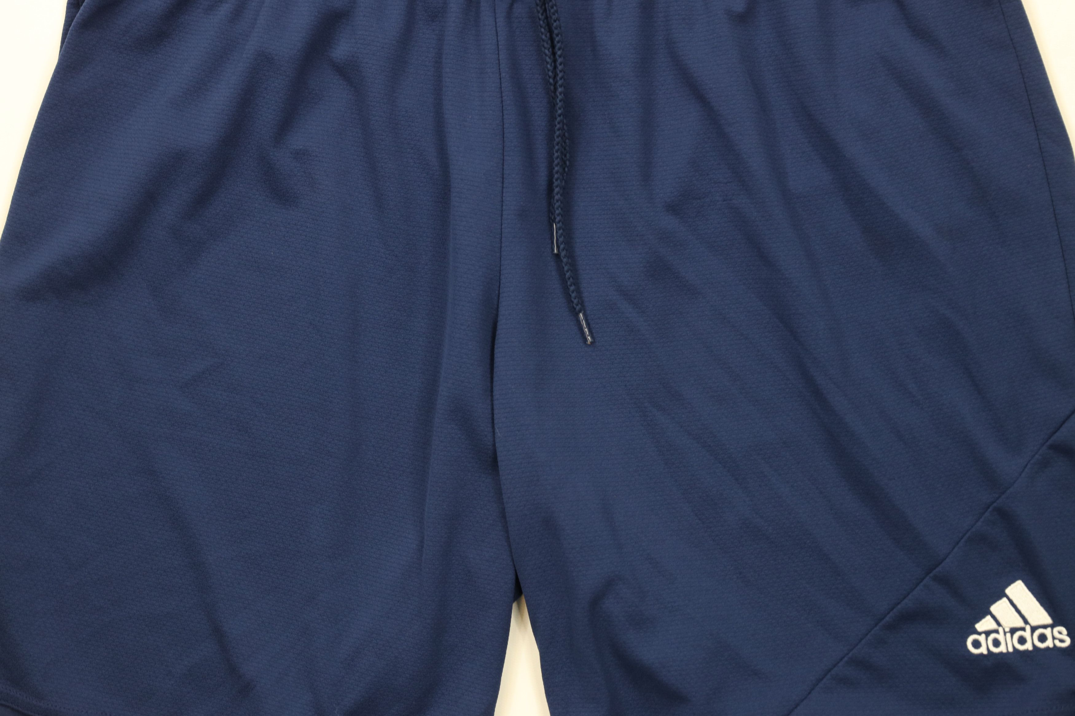 Adidas × Vintage Vintage Y2K Adidas Running Jogging Soccer Shorts Navy Blue Size US 36 / EU 52 - 3 Thumbnail