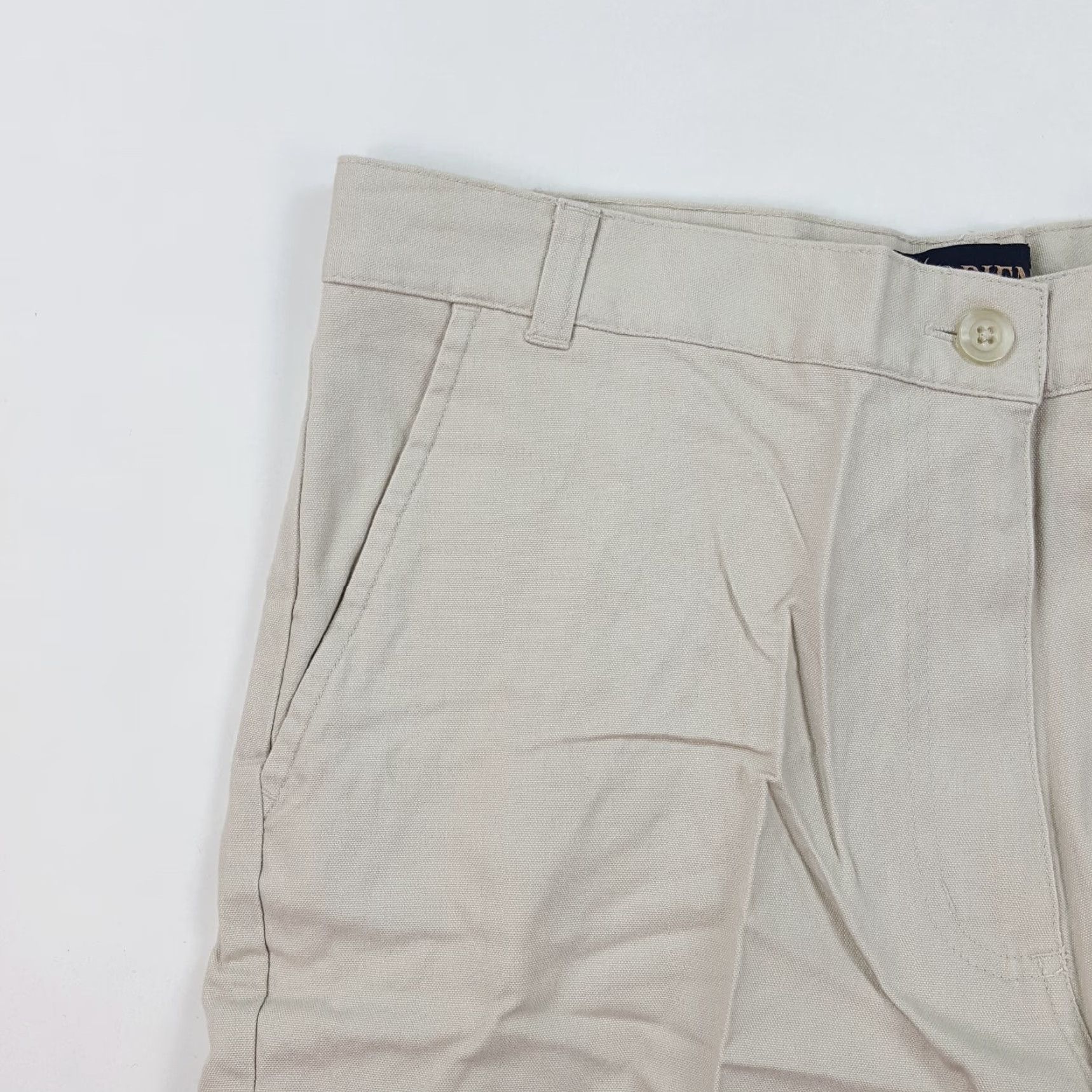 Tres Bien VINTAGE Tres Bien Chinos Shirt Women 10 Beige Flat Front Chinos Casual 90s Preppy Outdoor Tennis Golf Shorts Womens Size 32" / US 10 / IT 46 - 4 Thumbnail