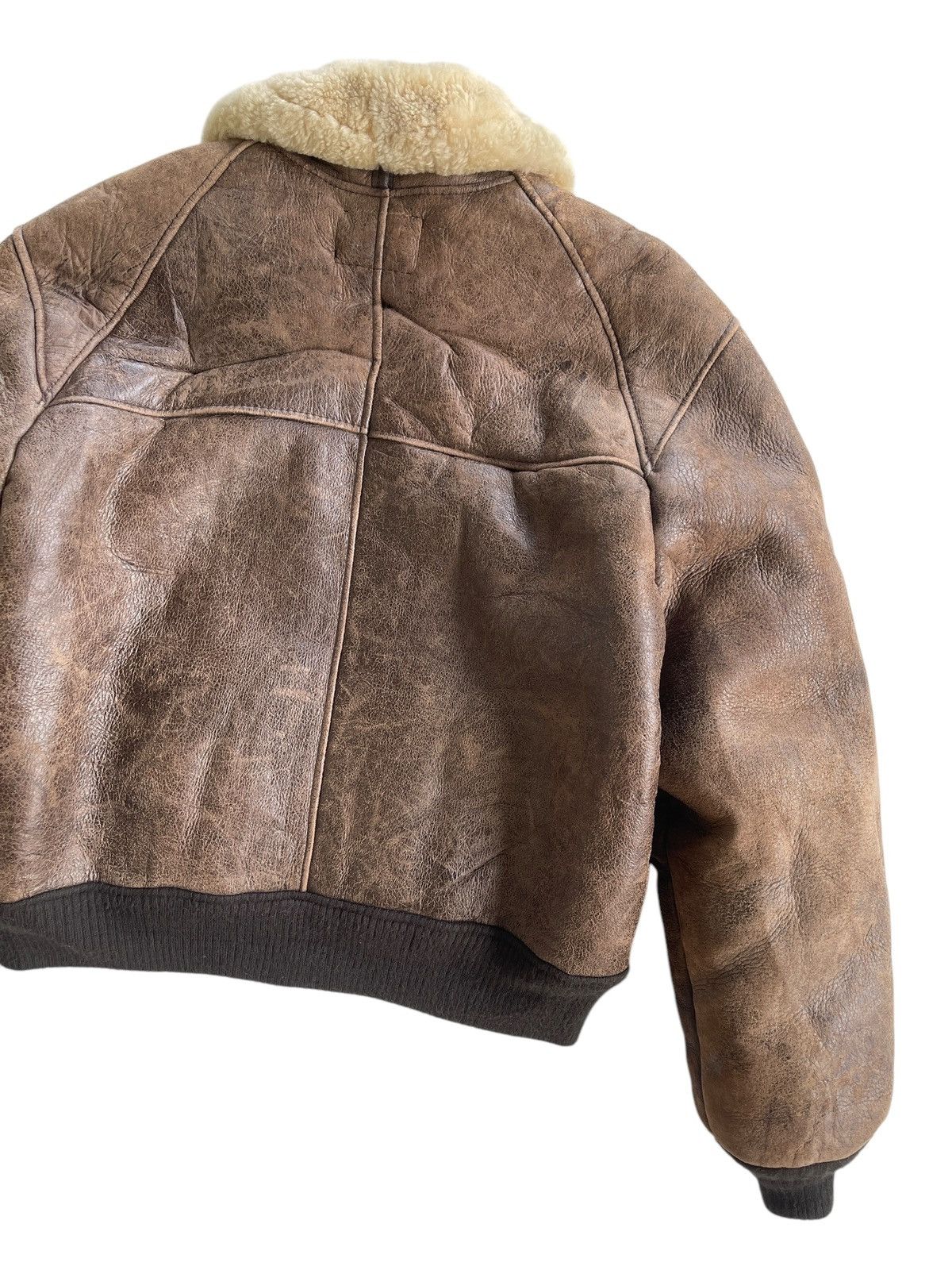 Vintage Vintage B-6 U.S Sheepskin International Flight USA Jacket Size US L / EU 52-54 / 3 - 11 Thumbnail