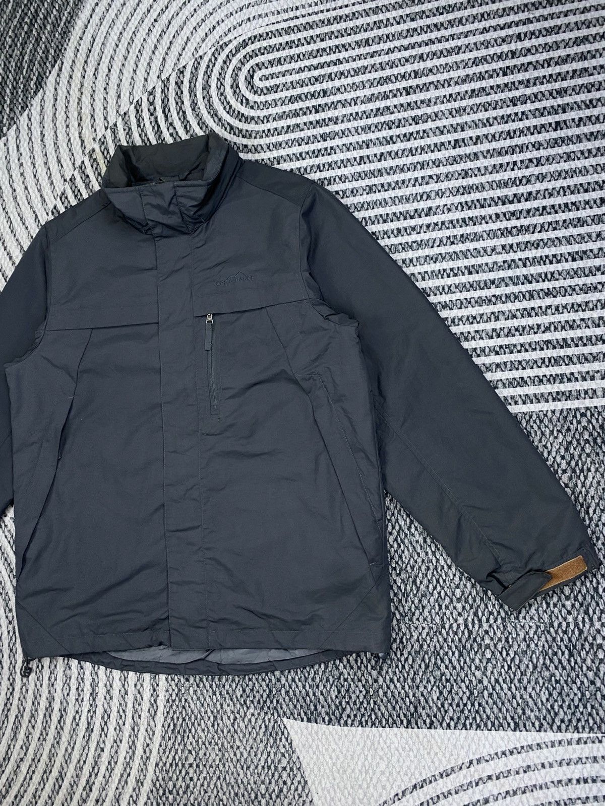 Eddie Bauer Vintage Eddie Bauer Casual Grey Zipper Jacket Size US L / EU 52-54 / 3 - 4 Thumbnail